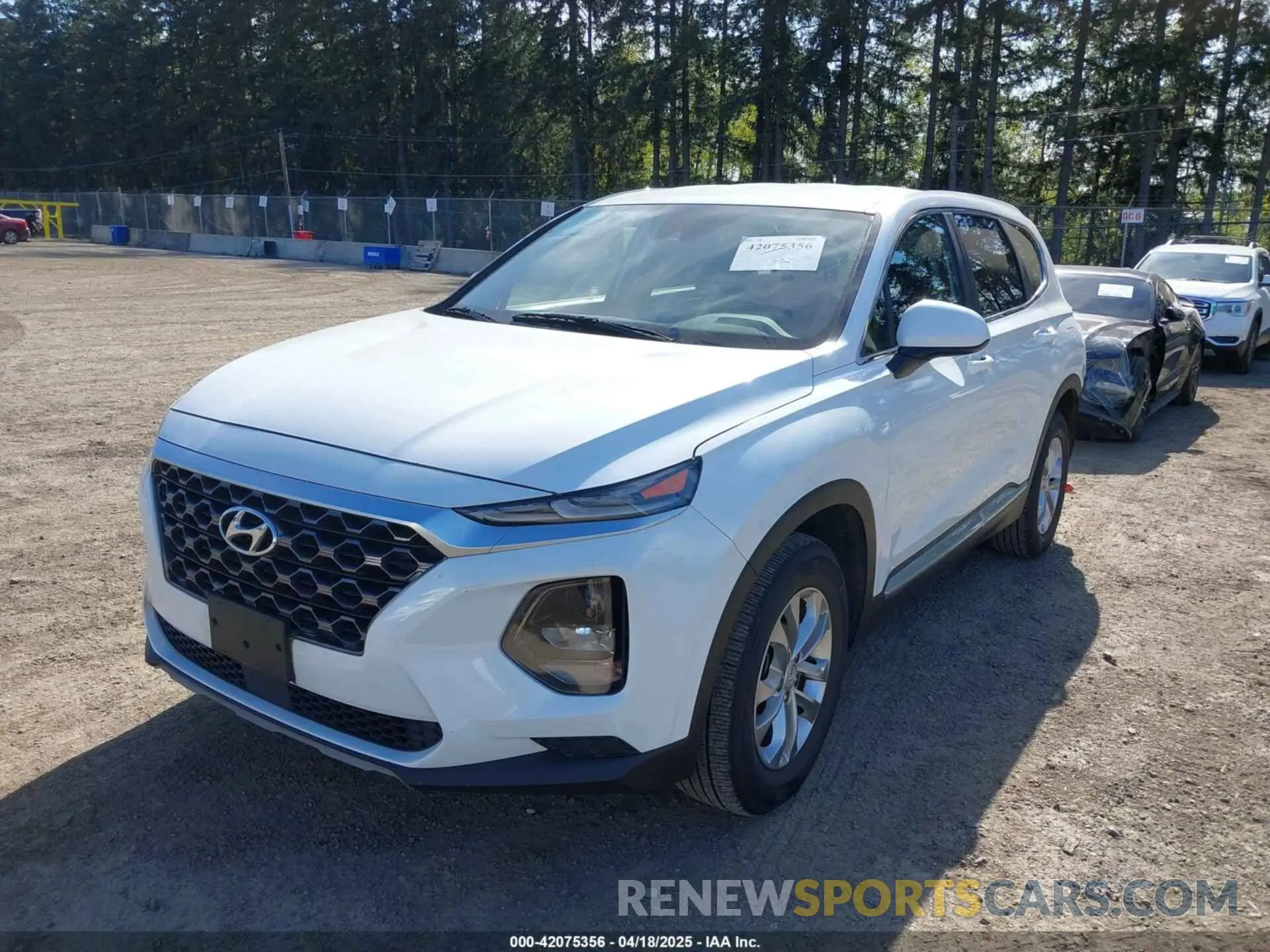2 fotografías del automóvil dañado 5NMS2CAD0KH098259 HYUNDAI SANTA FE 2019