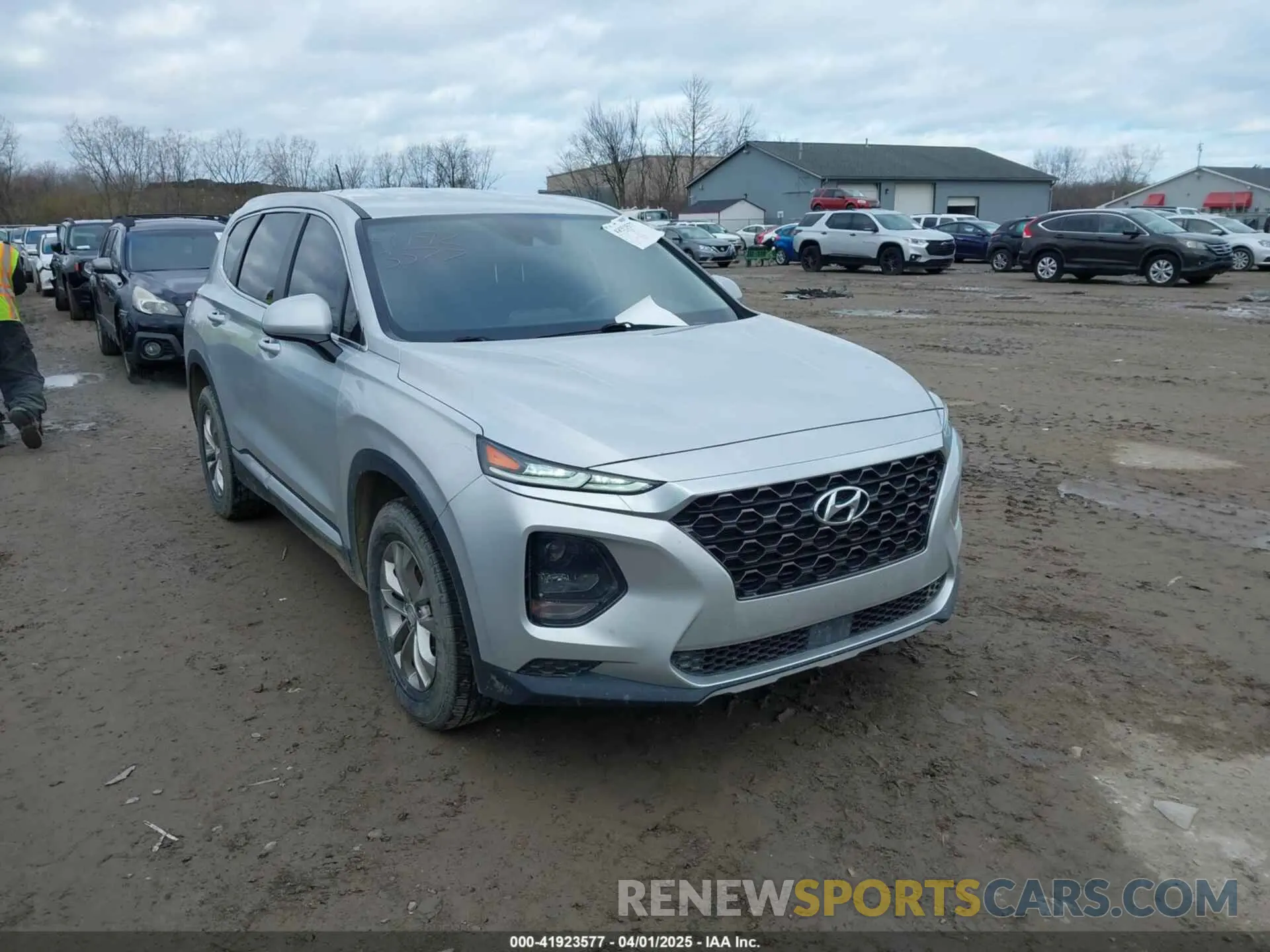 1 fotografías del automóvil dañado 5NMS2CAD0KH117201 HYUNDAI SANTA FE 2019
