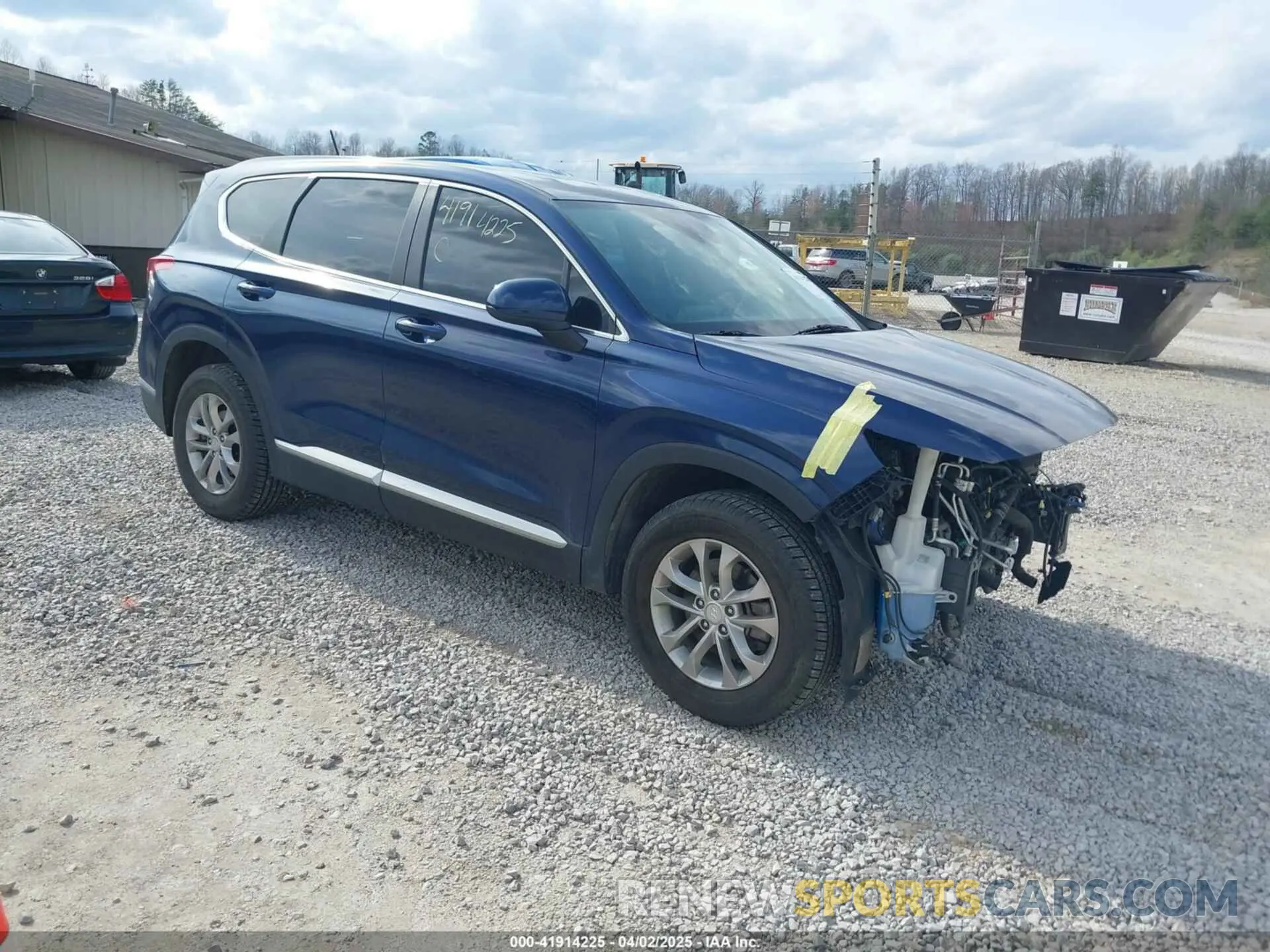 1 fotografías del automóvil dañado 5NMS2CAD1KH029273 HYUNDAI SANTA FE 2019