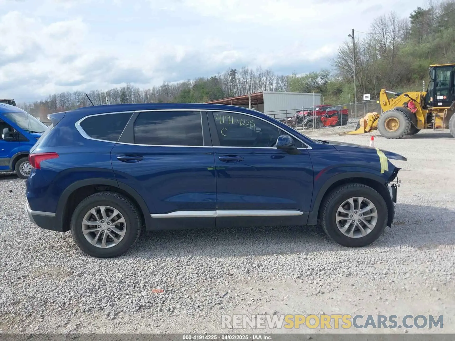 14 fotografías del automóvil dañado 5NMS2CAD1KH029273 HYUNDAI SANTA FE 2019
