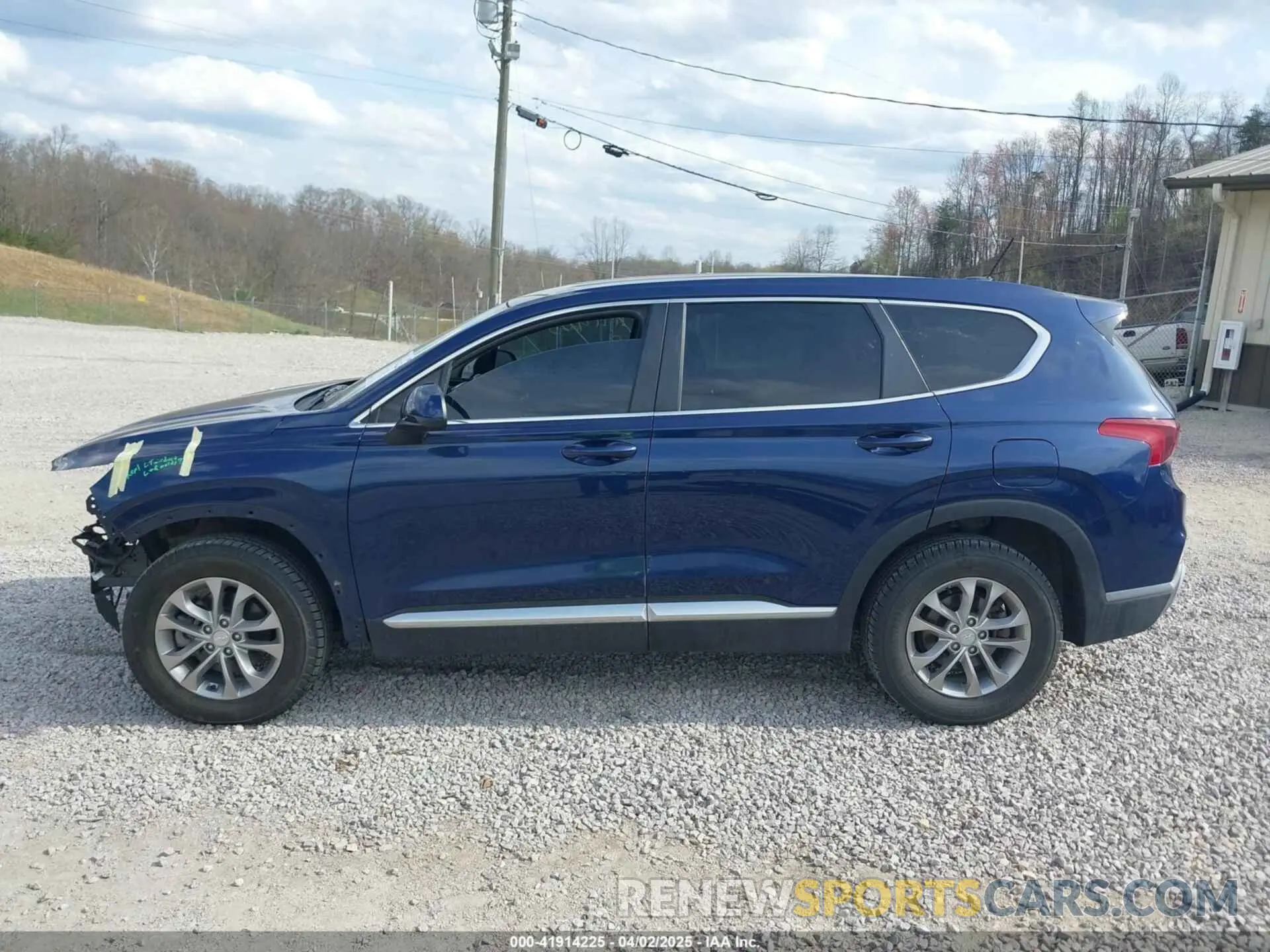15 fotografías del automóvil dañado 5NMS2CAD1KH029273 HYUNDAI SANTA FE 2019