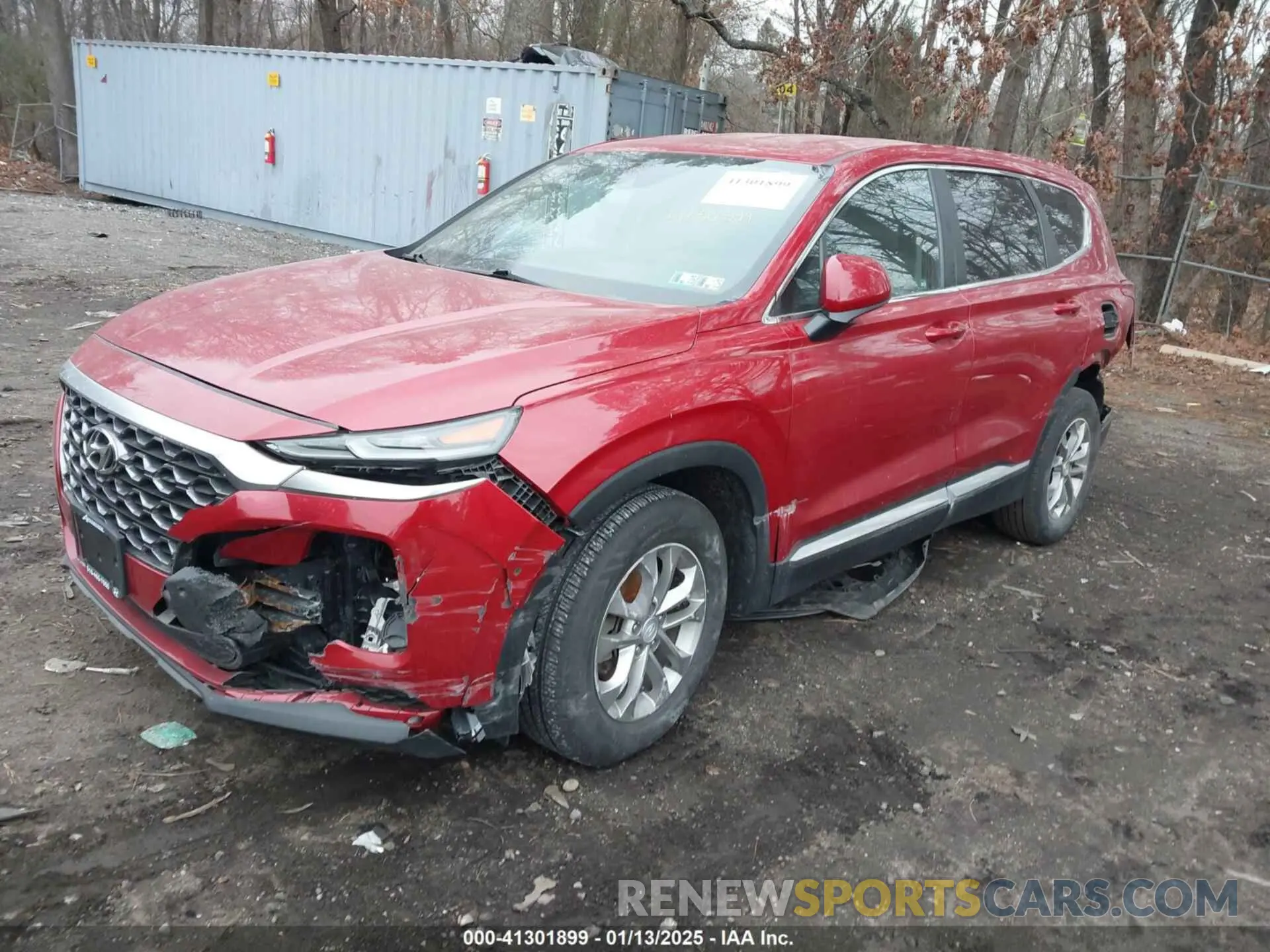 2 fotografías del automóvil dañado 5NMS2CAD1KH135724 HYUNDAI SANTA FE 2019