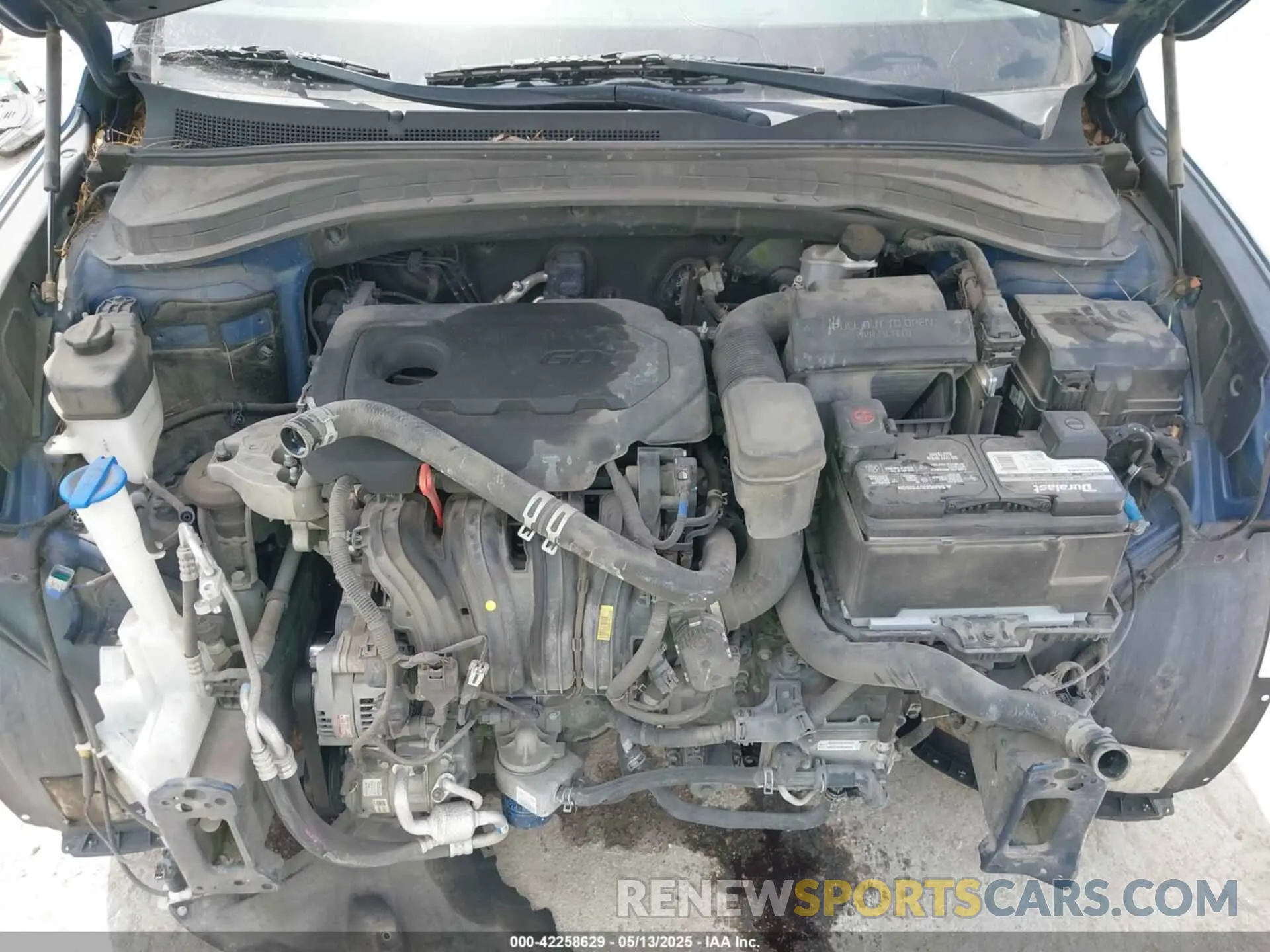 10 fotografías del automóvil dañado 5NMS2CAD3KH029811 HYUNDAI SANTA FE 2019
