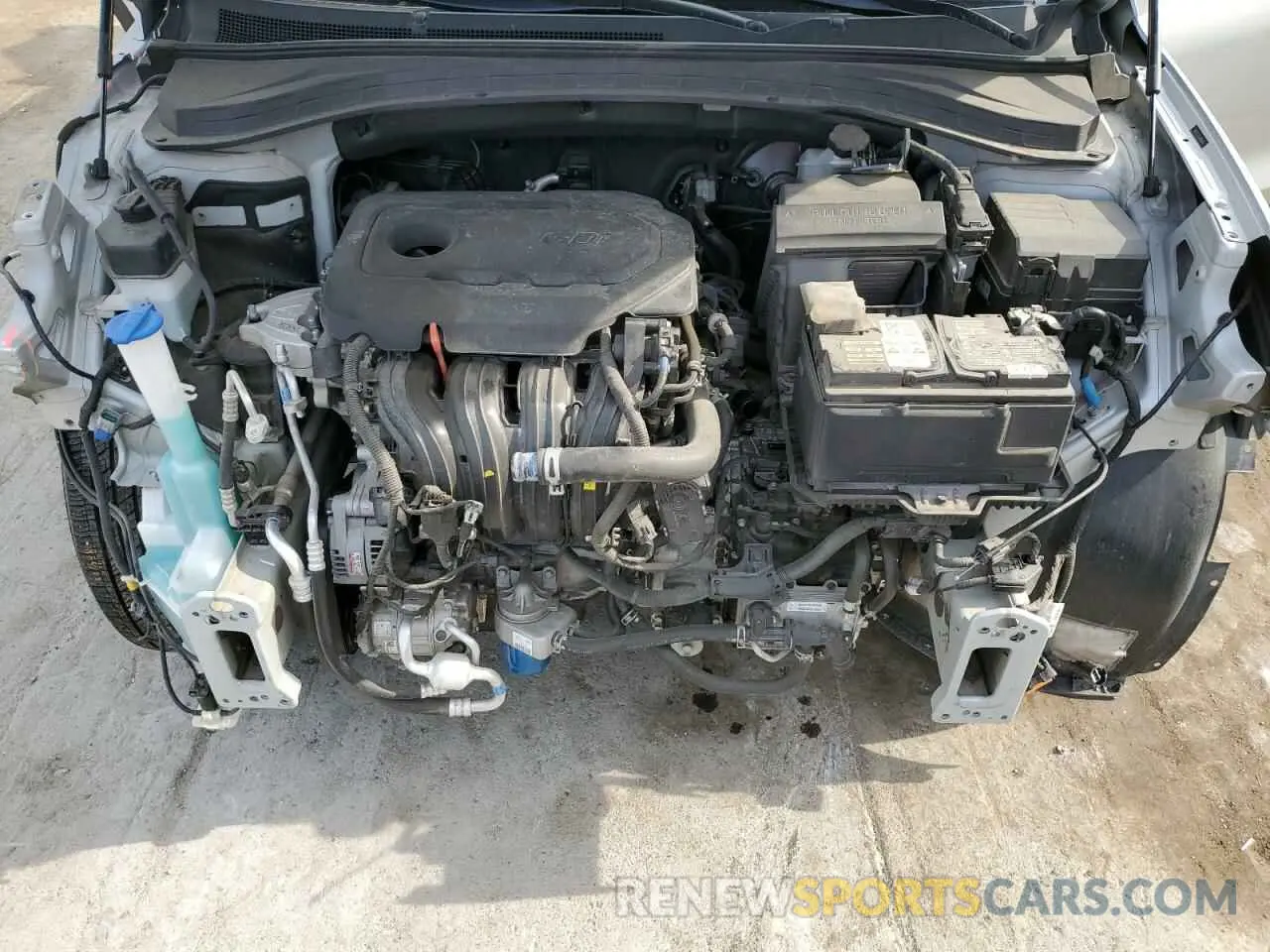 12 fotografías del automóvil dañado 5NMS2CAD3KH105642 HYUNDAI SANTA FE 2019