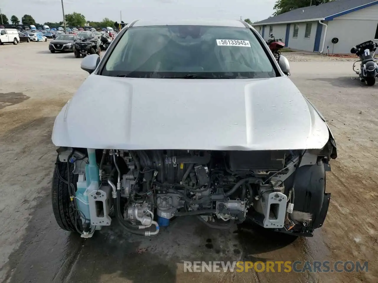 5 fotografías del automóvil dañado 5NMS2CAD3KH105642 HYUNDAI SANTA FE 2019