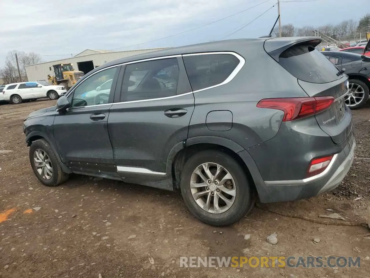 2 fotografías del automóvil dañado 5NMS2CAD4KH067130 HYUNDAI SANTA FE 2019
