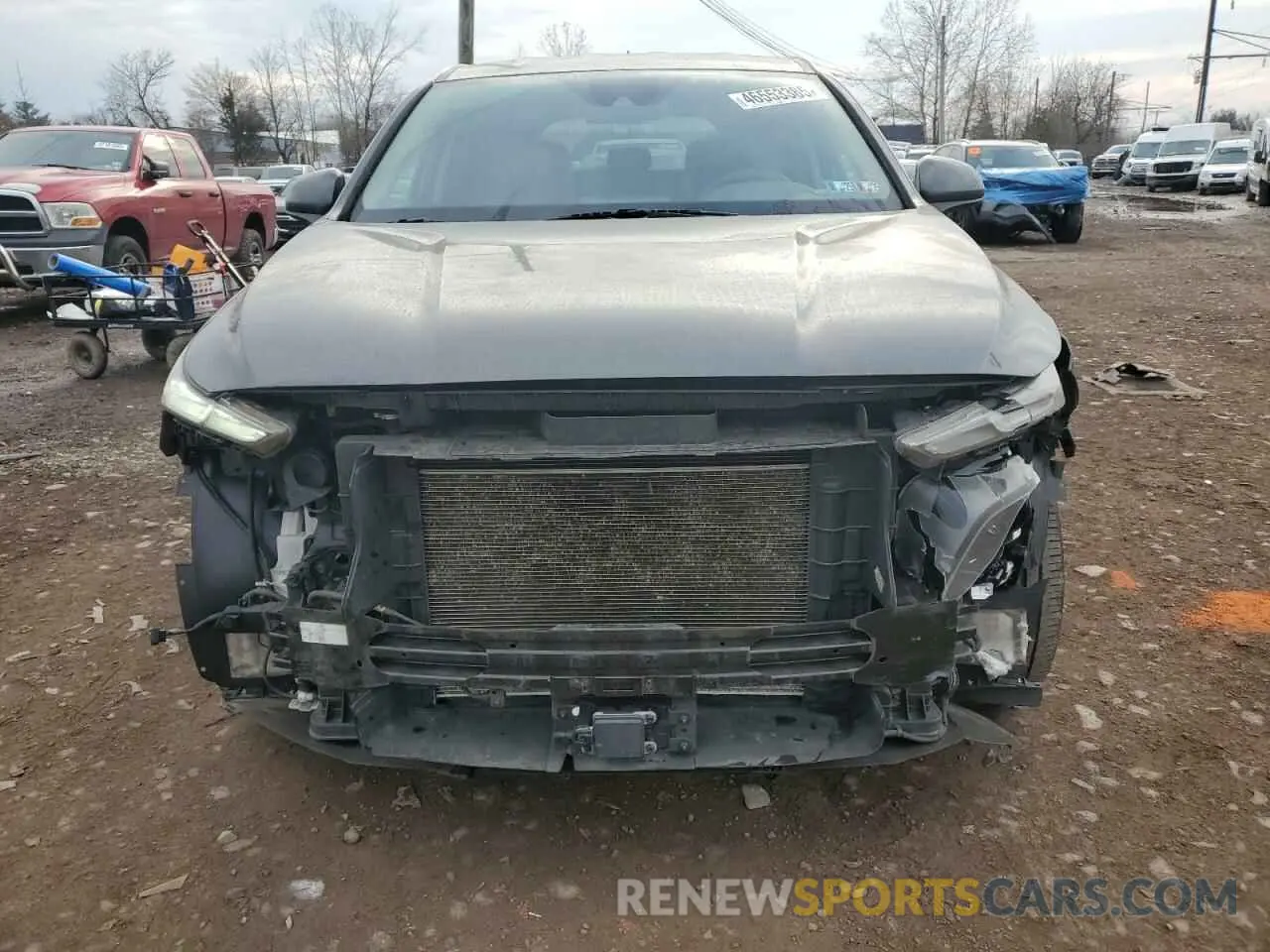 5 fotografías del automóvil dañado 5NMS2CAD4KH067130 HYUNDAI SANTA FE 2019