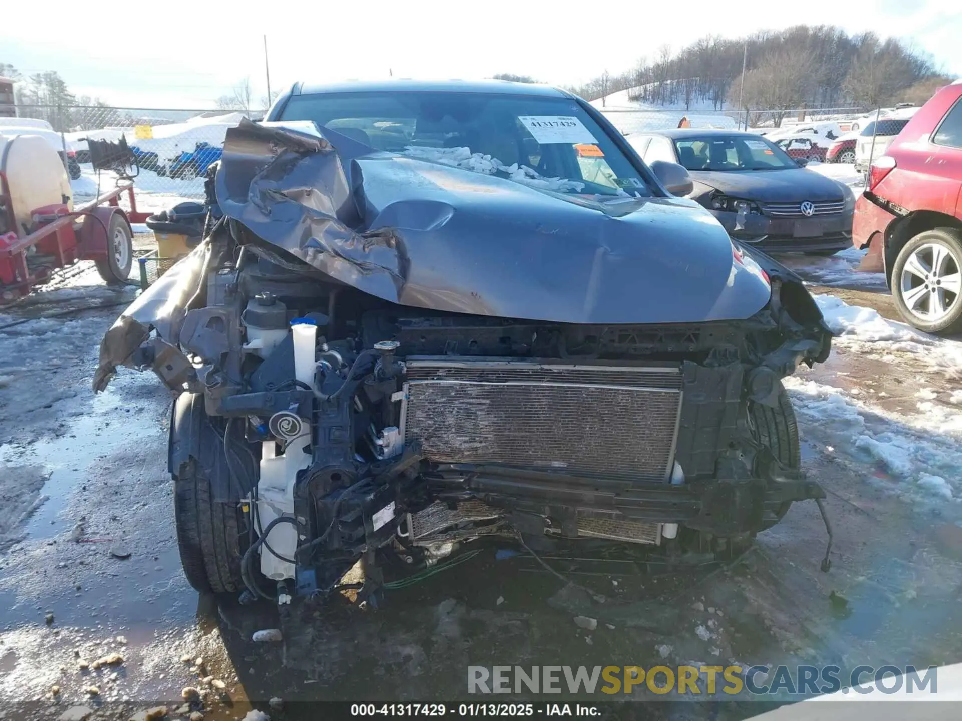13 fotografías del automóvil dañado 5NMS2CAD4KH089712 HYUNDAI SANTA FE 2019