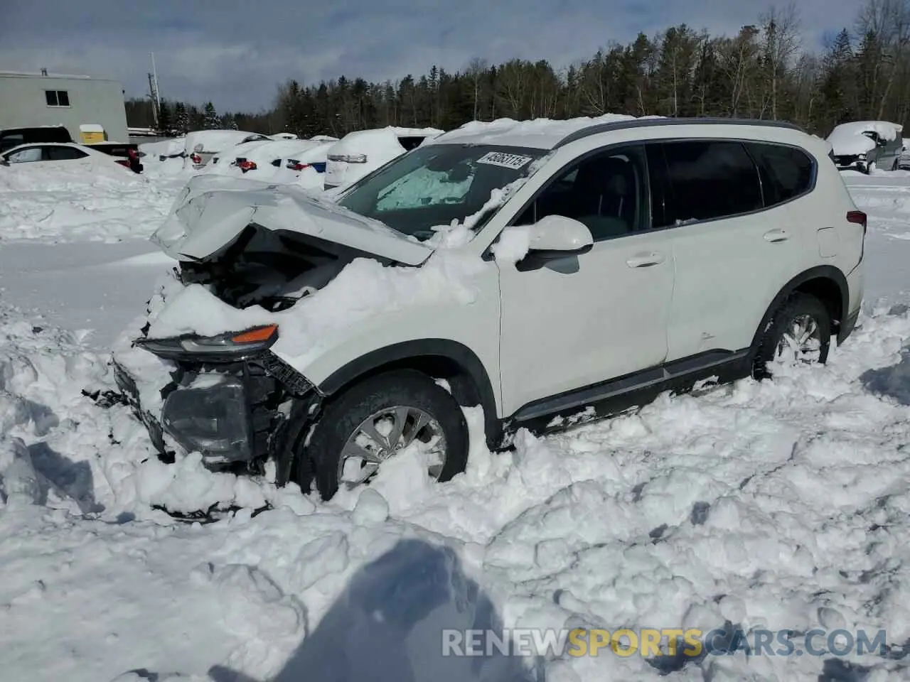 1 fotografías del automóvil dañado 5NMS2CAD4KH123776 HYUNDAI SANTA FE 2019