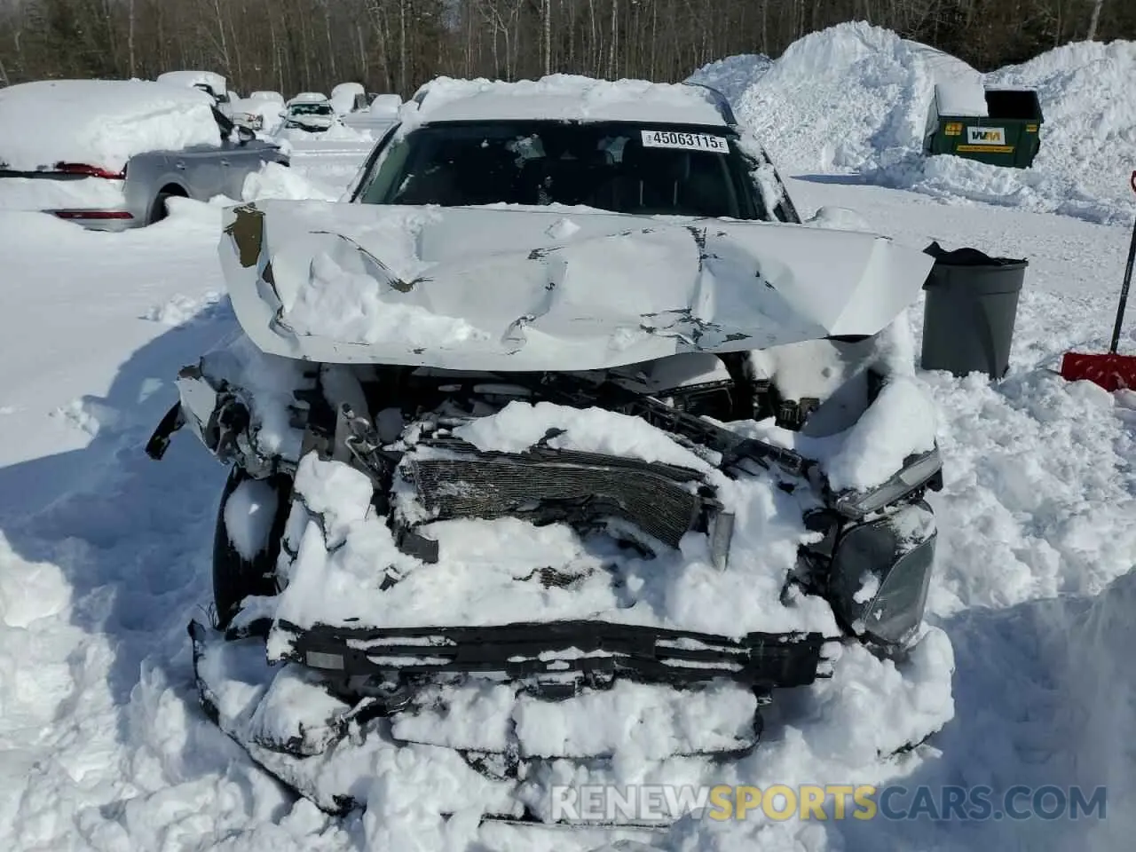 5 fotografías del automóvil dañado 5NMS2CAD4KH123776 HYUNDAI SANTA FE 2019