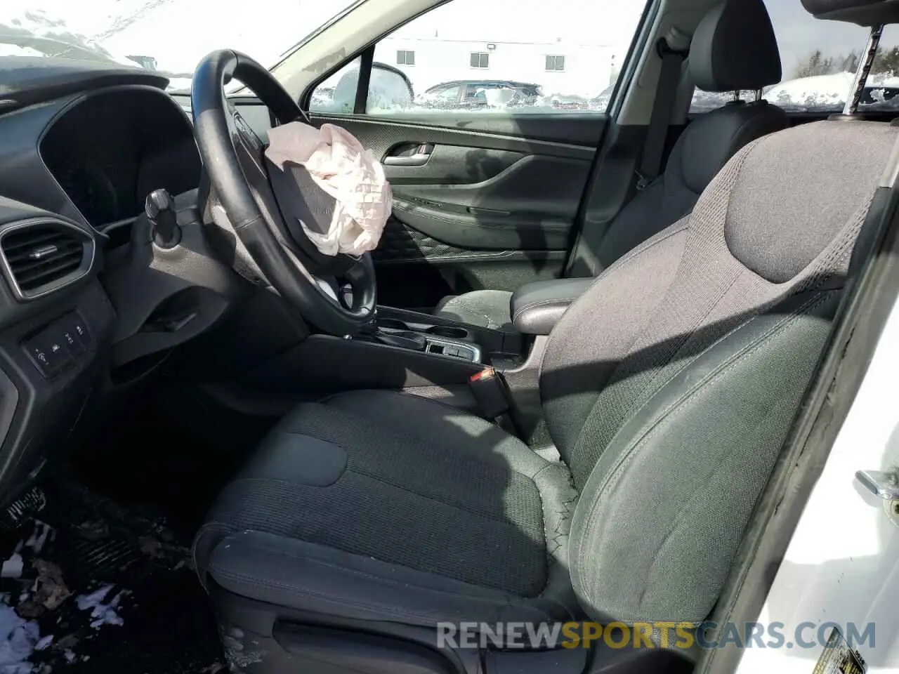 7 fotografías del automóvil dañado 5NMS2CAD4KH123776 HYUNDAI SANTA FE 2019