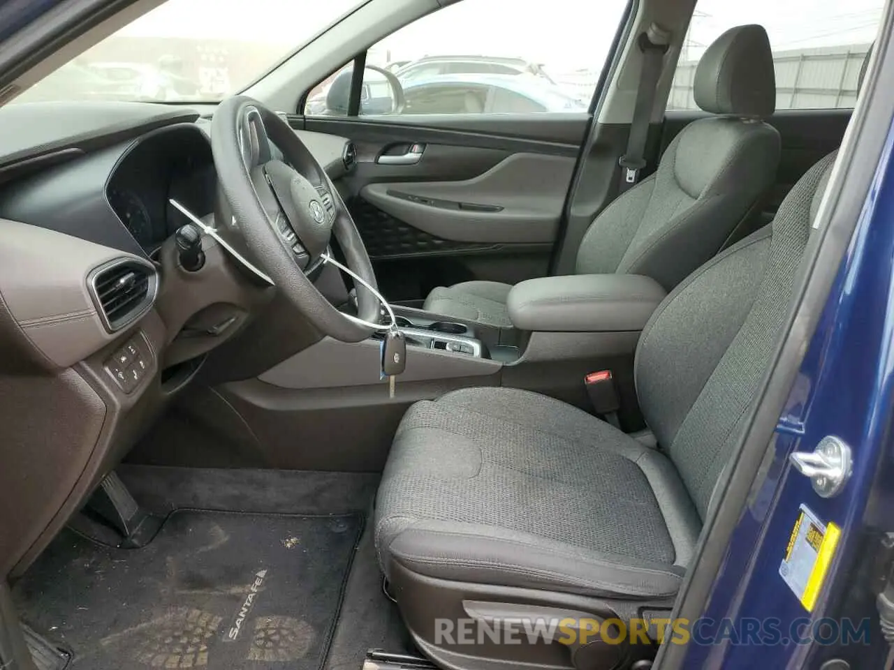 7 fotografías del automóvil dañado 5NMS2CAD4KH125270 HYUNDAI SANTA FE 2019