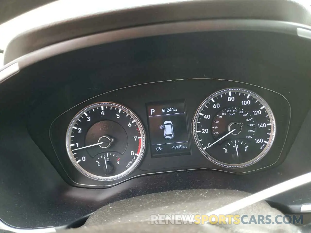 9 fotografías del automóvil dañado 5NMS2CAD4KH125270 HYUNDAI SANTA FE 2019