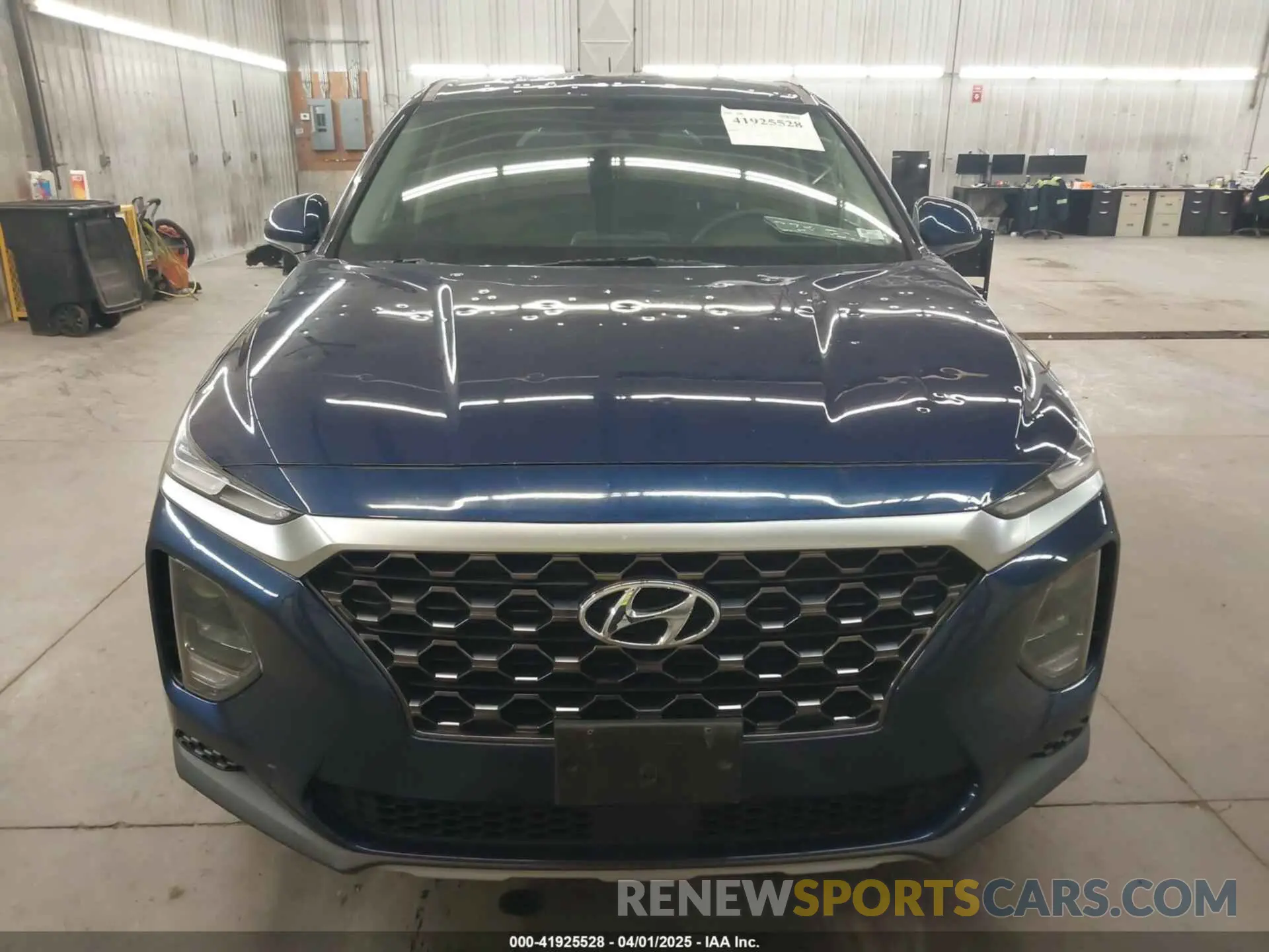 13 fotografías del automóvil dañado 5NMS2CAD4KH125897 HYUNDAI SANTA FE 2019