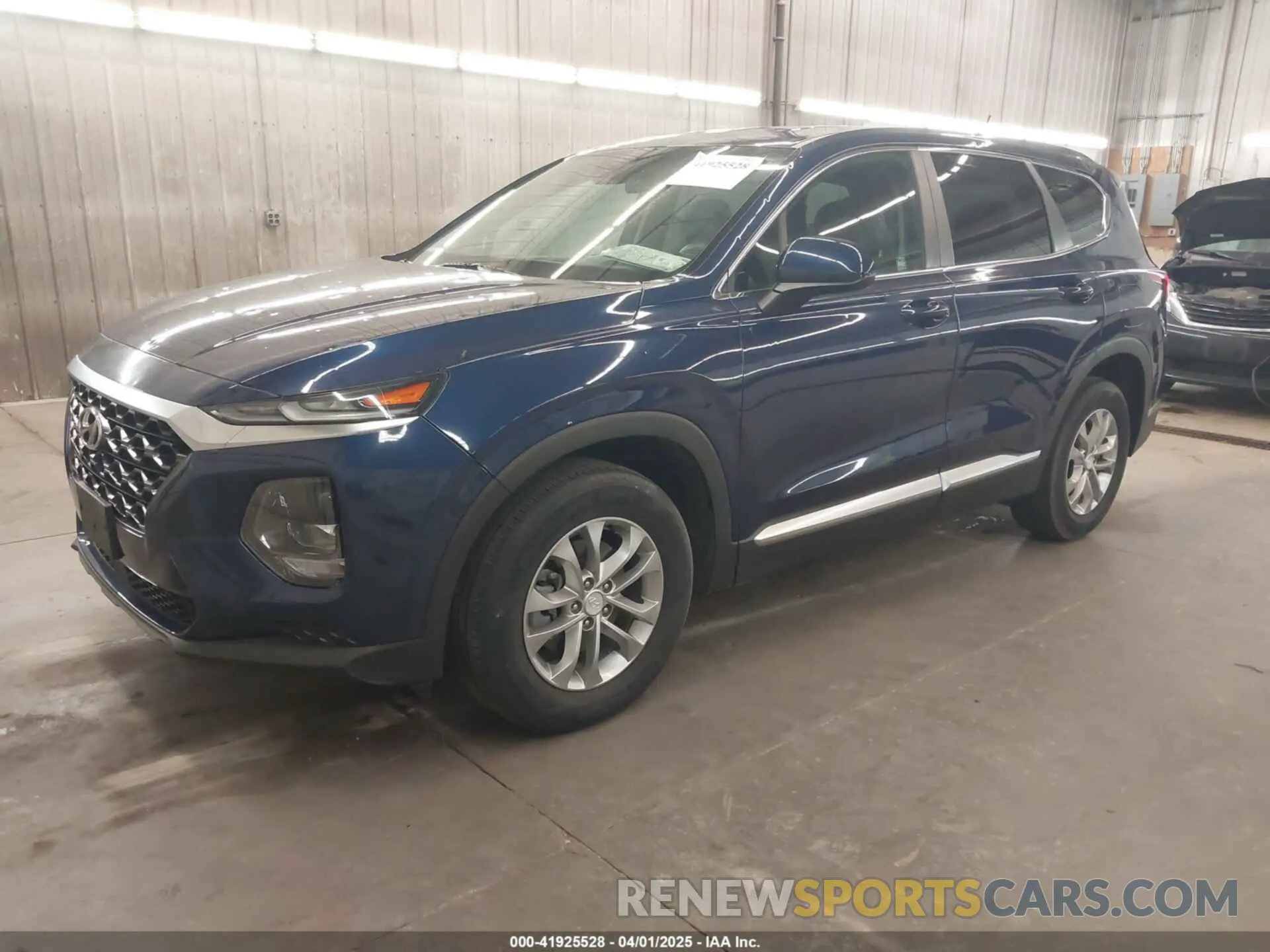 2 fotografías del automóvil dañado 5NMS2CAD4KH125897 HYUNDAI SANTA FE 2019