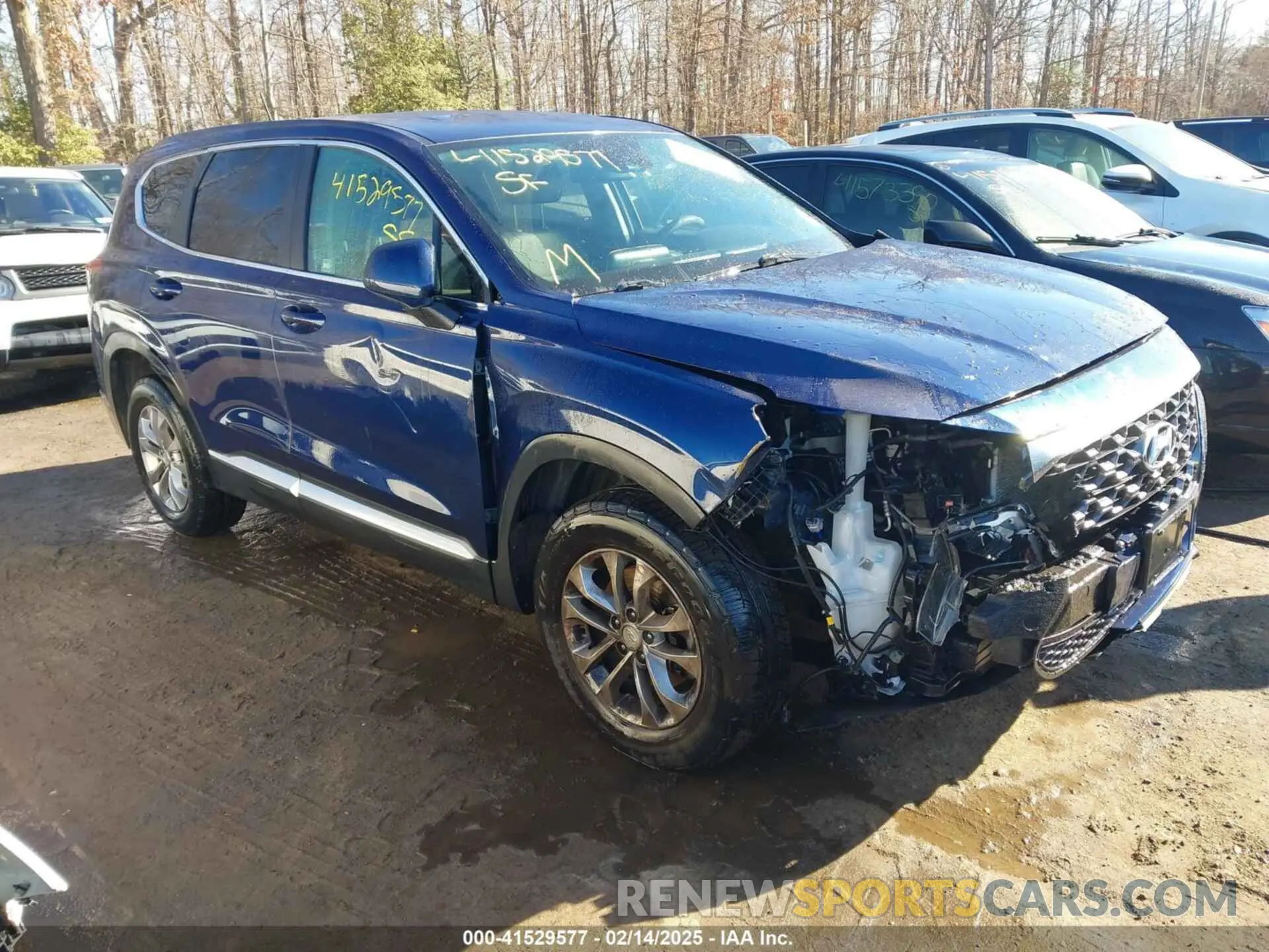 1 fotografías del automóvil dañado 5NMS2CAD5KH013996 HYUNDAI SANTA FE 2019