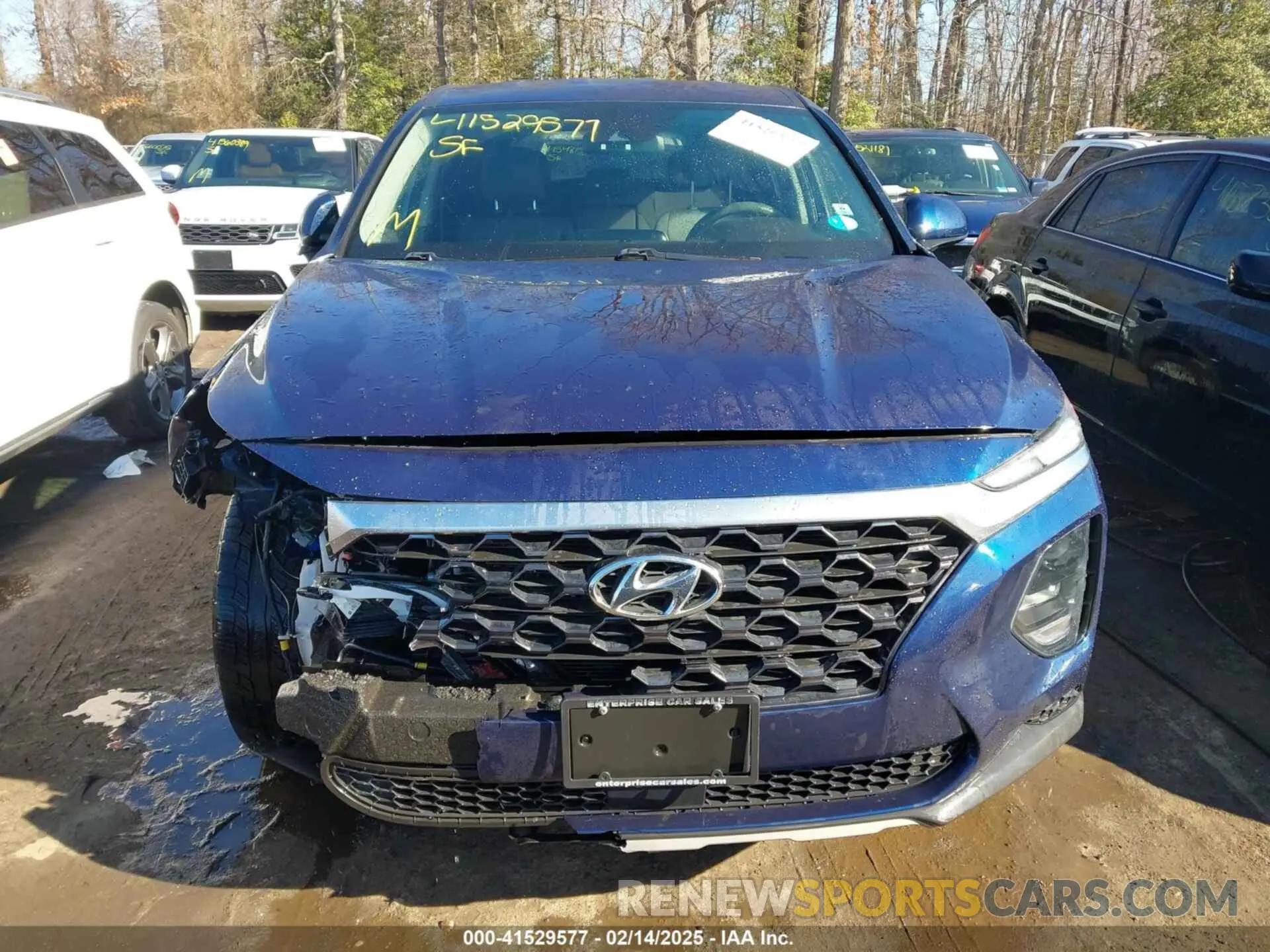 12 fotografías del automóvil dañado 5NMS2CAD5KH013996 HYUNDAI SANTA FE 2019