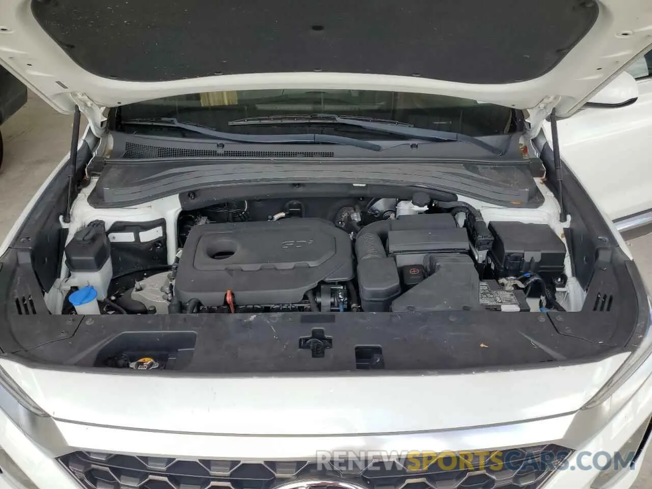 12 fotografías del automóvil dañado 5NMS2CAD5KH130557 HYUNDAI SANTA FE 2019