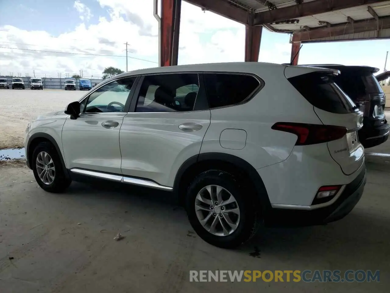 2 fotografías del automóvil dañado 5NMS2CAD5KH130557 HYUNDAI SANTA FE 2019