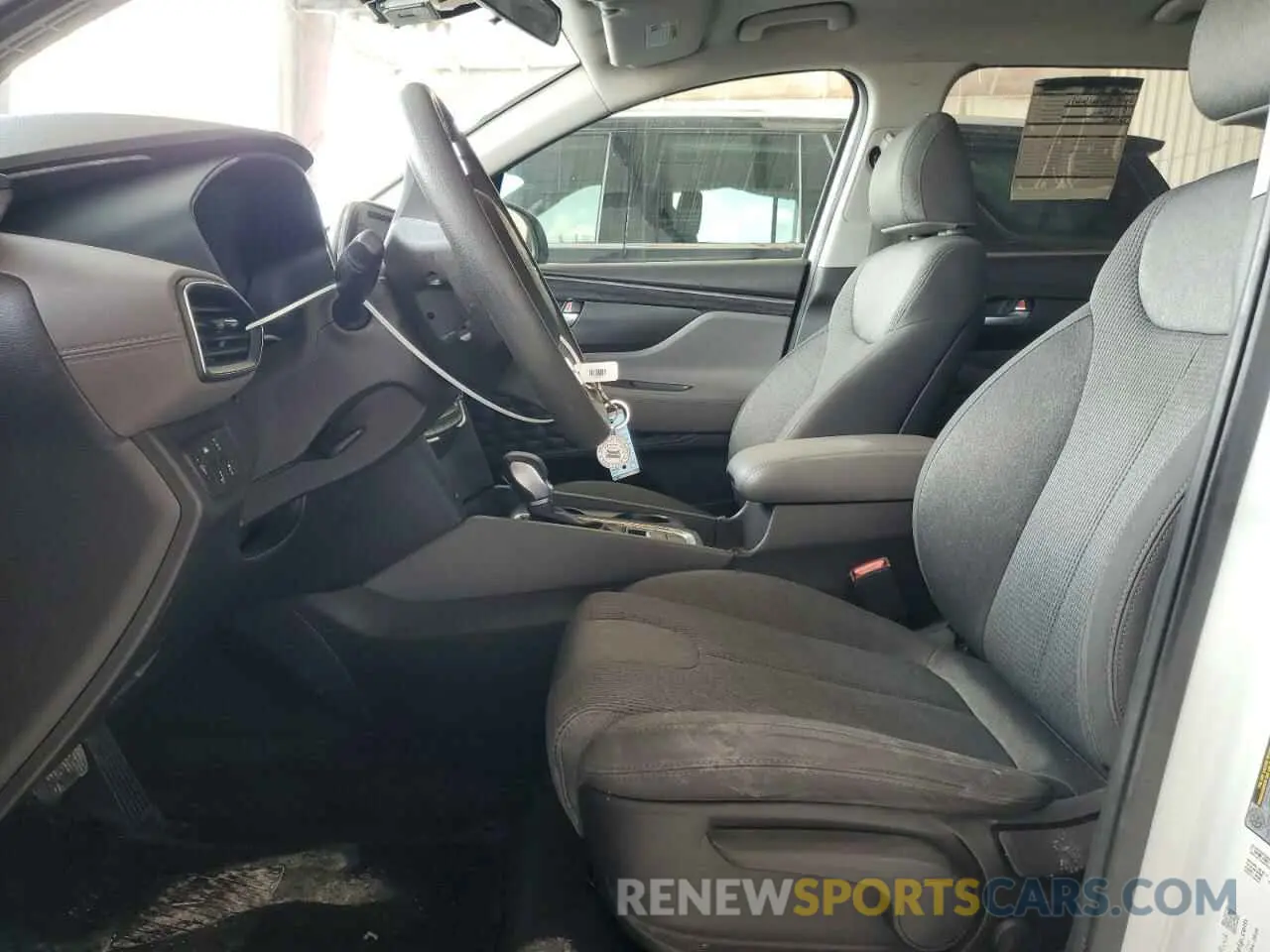 7 fotografías del automóvil dañado 5NMS2CAD5KH130557 HYUNDAI SANTA FE 2019