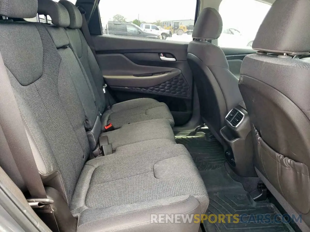 10 fotografías del automóvil dañado 5NMS2CAD6KH120586 HYUNDAI SANTA FE 2019