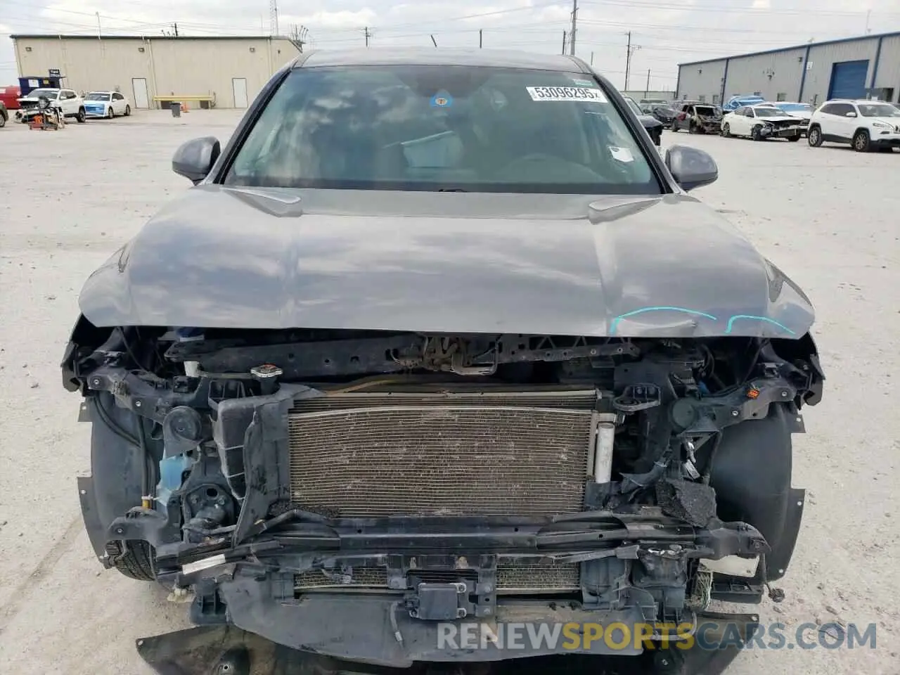5 fotografías del automóvil dañado 5NMS2CAD6KH120586 HYUNDAI SANTA FE 2019