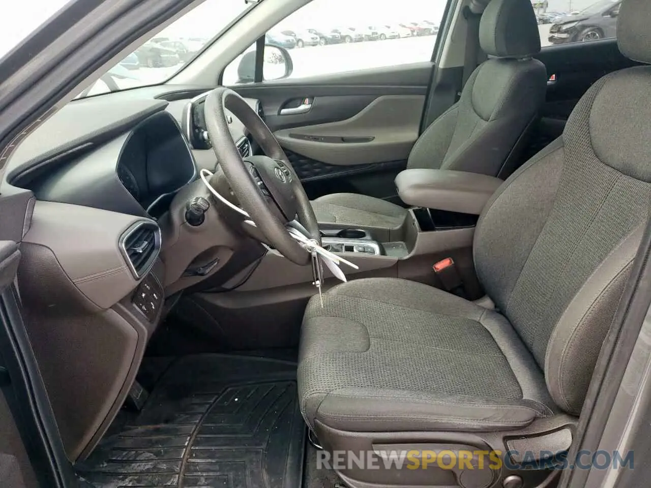 7 fotografías del automóvil dañado 5NMS2CAD6KH120586 HYUNDAI SANTA FE 2019