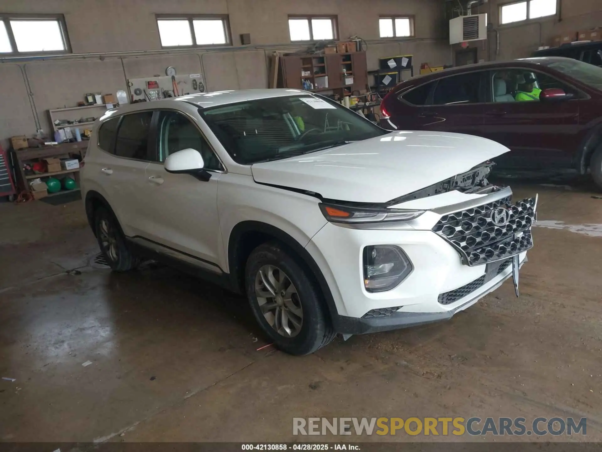 1 fotografías del automóvil dañado 5NMS2CAD6KH135413 HYUNDAI SANTA FE 2019
