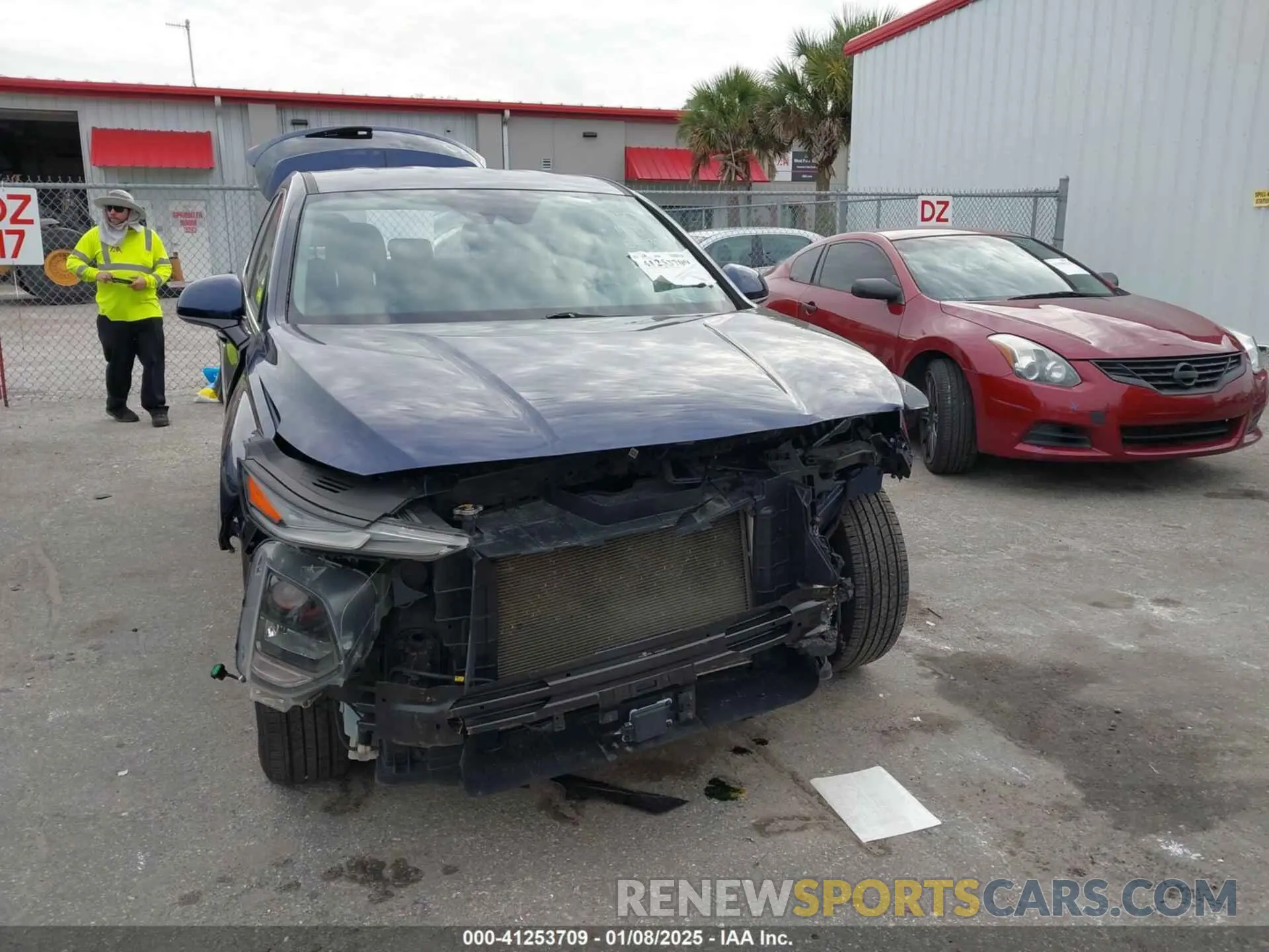 6 fotografías del automóvil dañado 5NMS2CAD7KH097951 HYUNDAI SANTA FE 2019