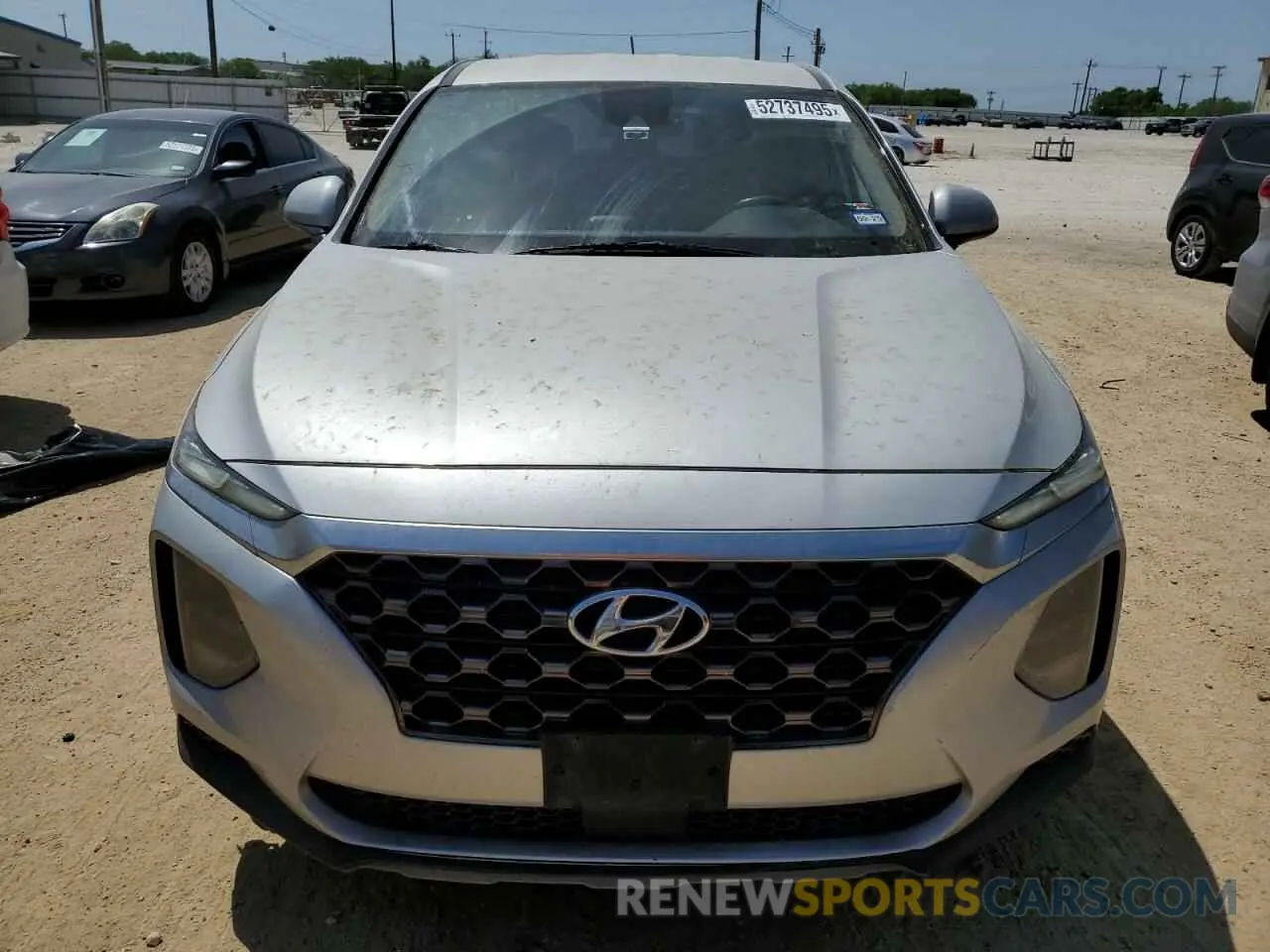 5 fotografías del automóvil dañado 5NMS2CAD8KH102705 HYUNDAI SANTA FE 2019
