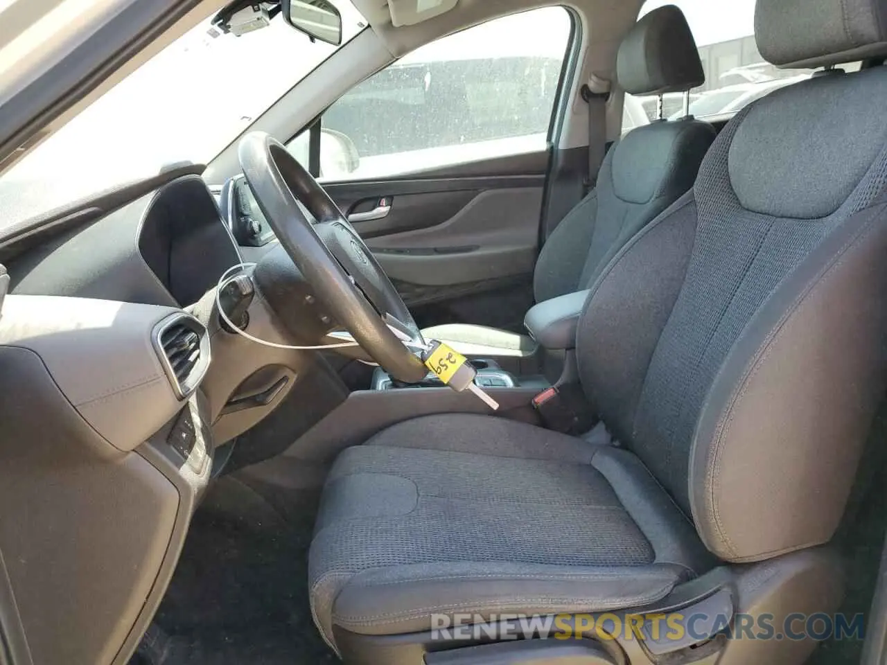 7 fotografías del automóvil dañado 5NMS2CAD8KH102705 HYUNDAI SANTA FE 2019