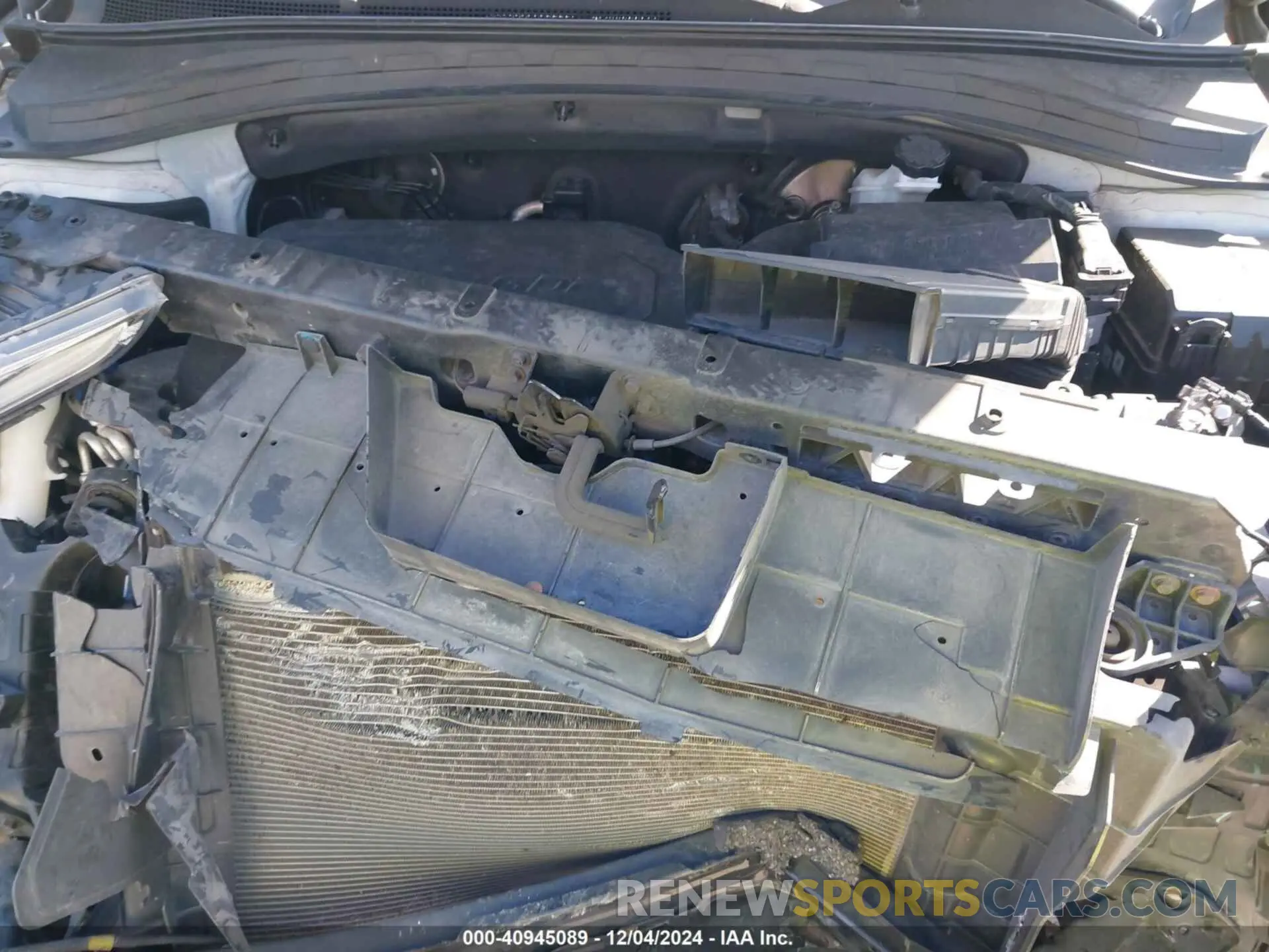 10 fotografías del automóvil dañado 5NMS2CAD8KH109122 HYUNDAI SANTA FE 2019