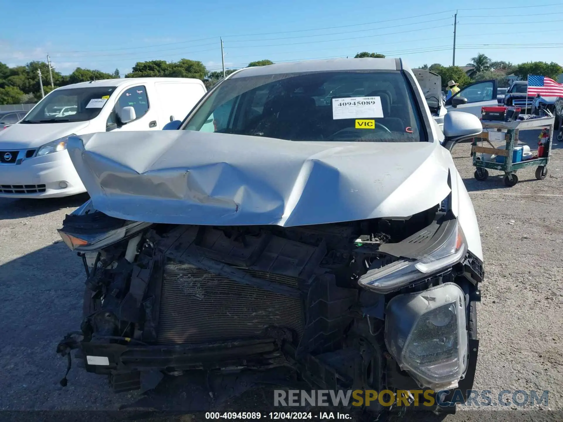 13 fotografías del automóvil dañado 5NMS2CAD8KH109122 HYUNDAI SANTA FE 2019