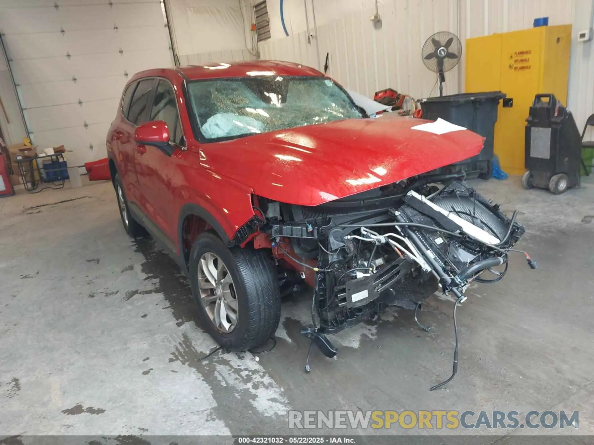 1 fotografías del automóvil dañado 5NMS2CAD9KH032647 HYUNDAI SANTA FE 2019