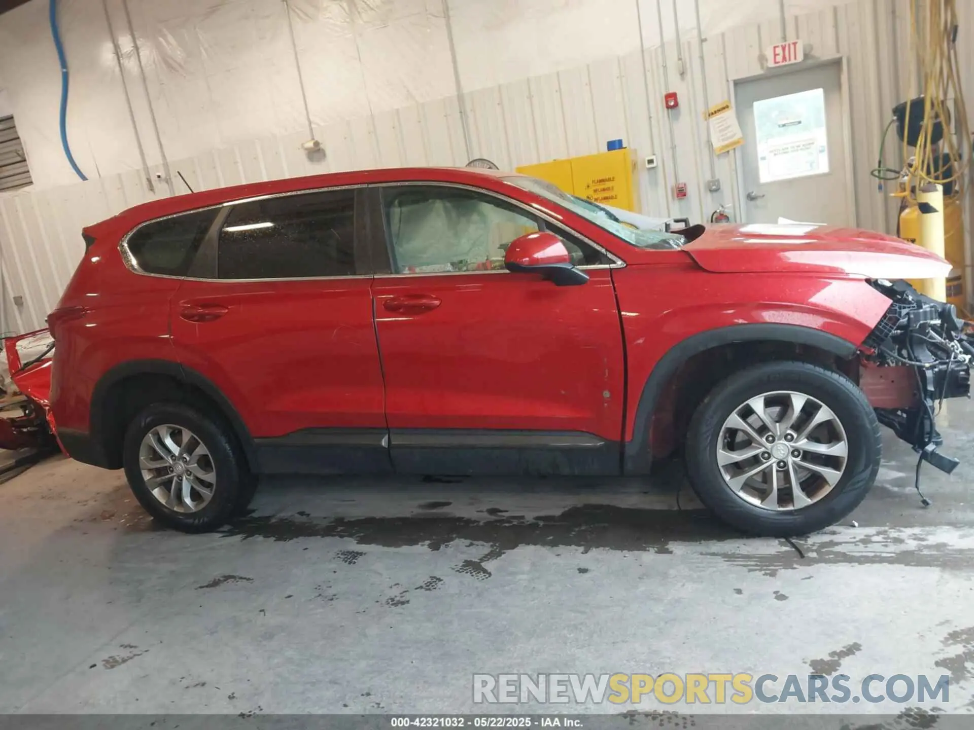 12 fotografías del automóvil dañado 5NMS2CAD9KH032647 HYUNDAI SANTA FE 2019