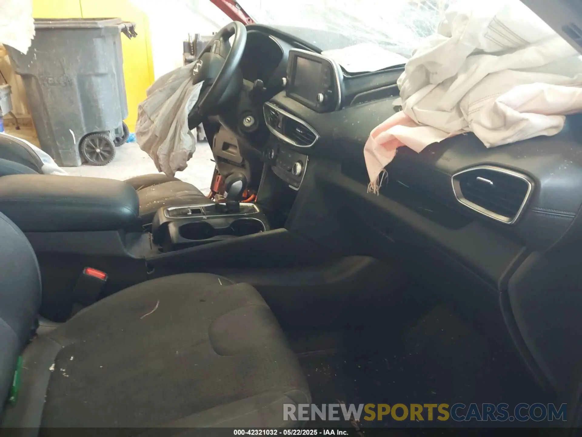 5 fotografías del automóvil dañado 5NMS2CAD9KH032647 HYUNDAI SANTA FE 2019