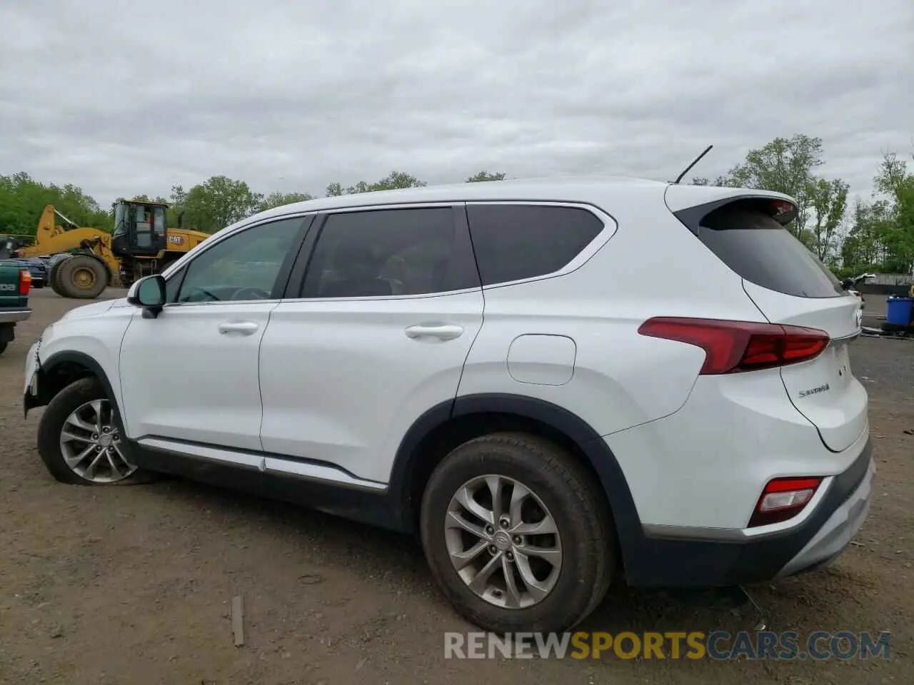2 fotografías del automóvil dañado 5NMS2CAD9KH101983 HYUNDAI SANTA FE 2019
