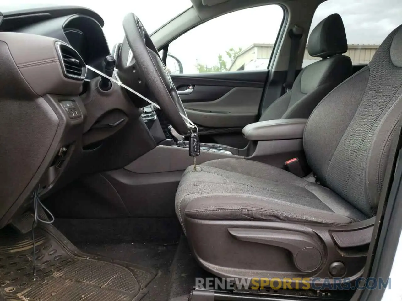 7 fotografías del automóvil dañado 5NMS2CAD9KH101983 HYUNDAI SANTA FE 2019