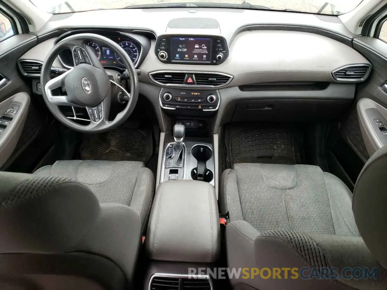 8 fotografías del automóvil dañado 5NMS2CAD9KH101983 HYUNDAI SANTA FE 2019