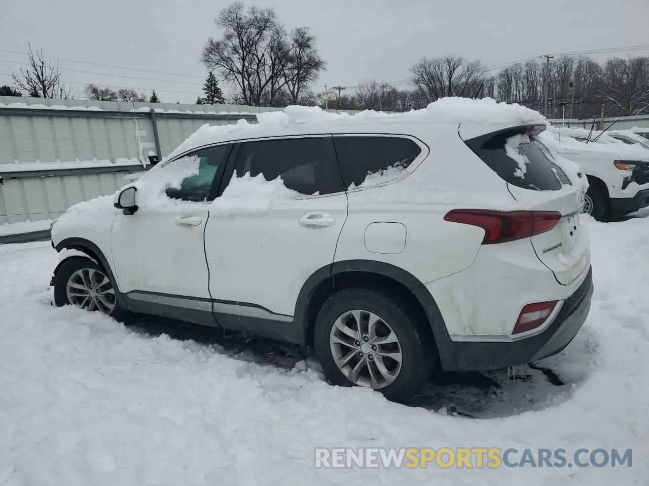 2 fotografías del automóvil dañado 5NMS2CAD9KH102793 HYUNDAI SANTA FE 2019