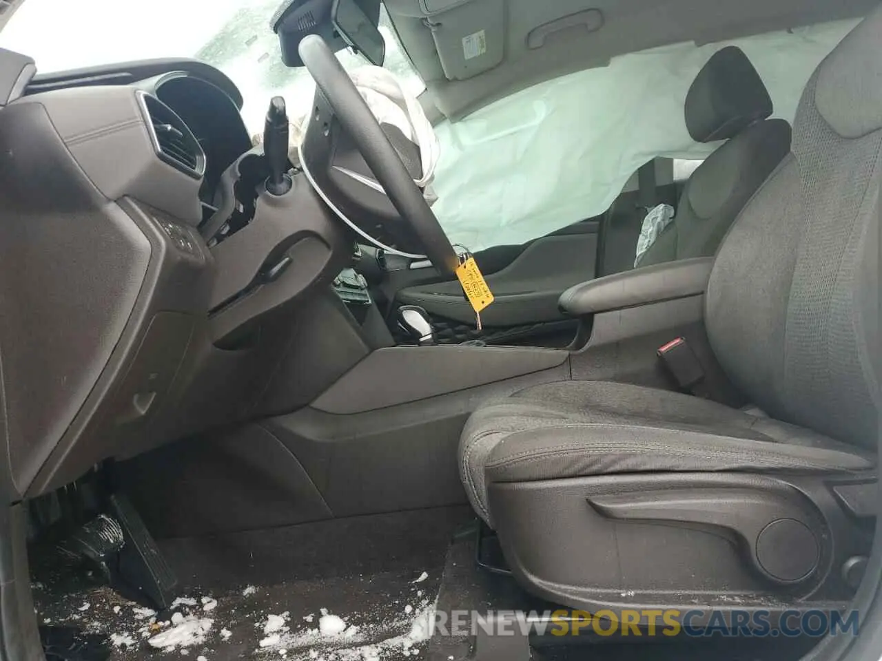 7 fotografías del automóvil dañado 5NMS2CAD9KH102793 HYUNDAI SANTA FE 2019