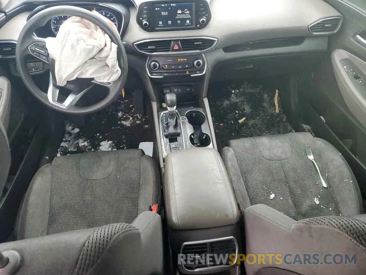 8 fotografías del automóvil dañado 5NMS2CAD9KH102793 HYUNDAI SANTA FE 2019
