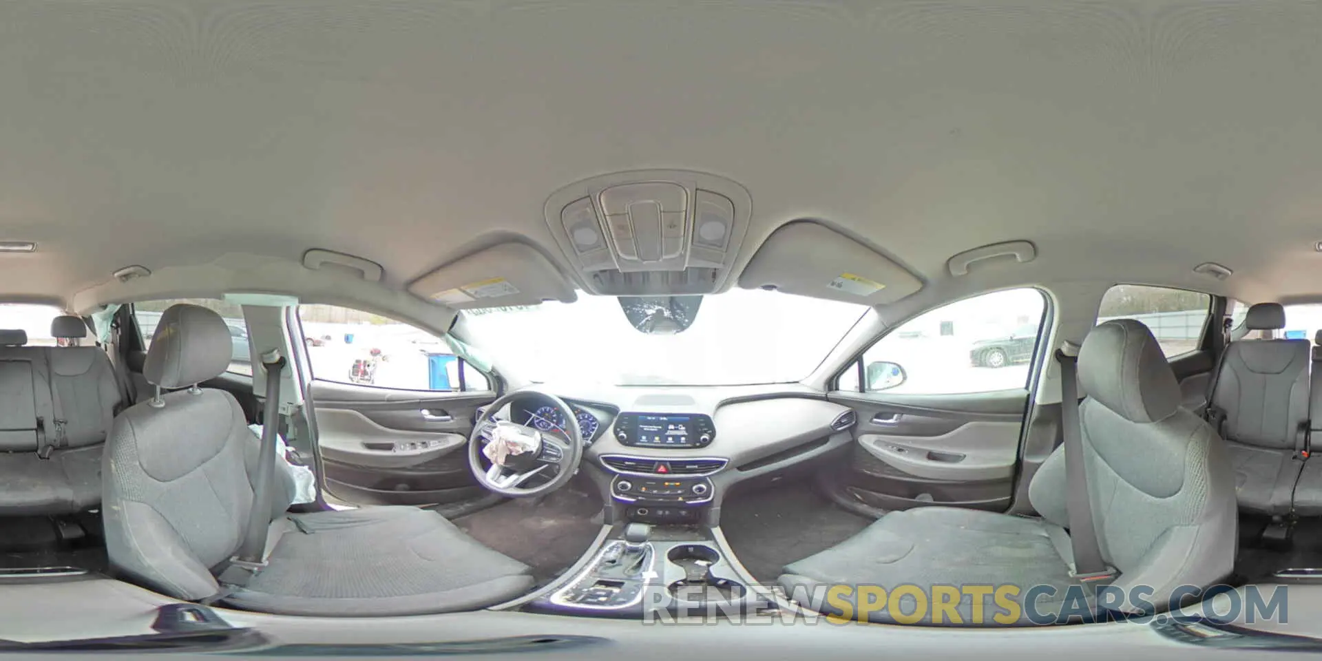 13 fotografías del automóvil dañado 5NMS2CAD9KH112871 HYUNDAI SANTA FE 2019