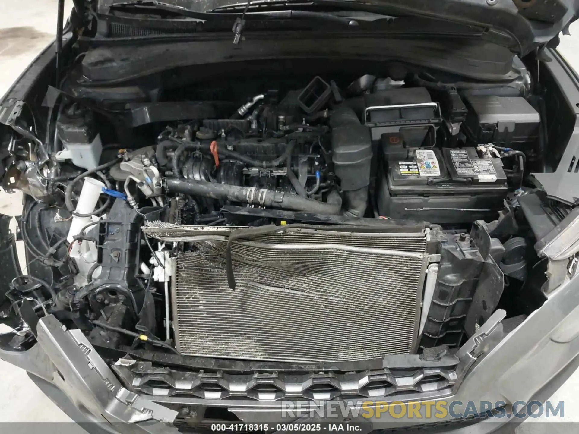 10 fotografías del automóvil dañado 5NMS2CAD9KH116189 HYUNDAI SANTA FE 2019