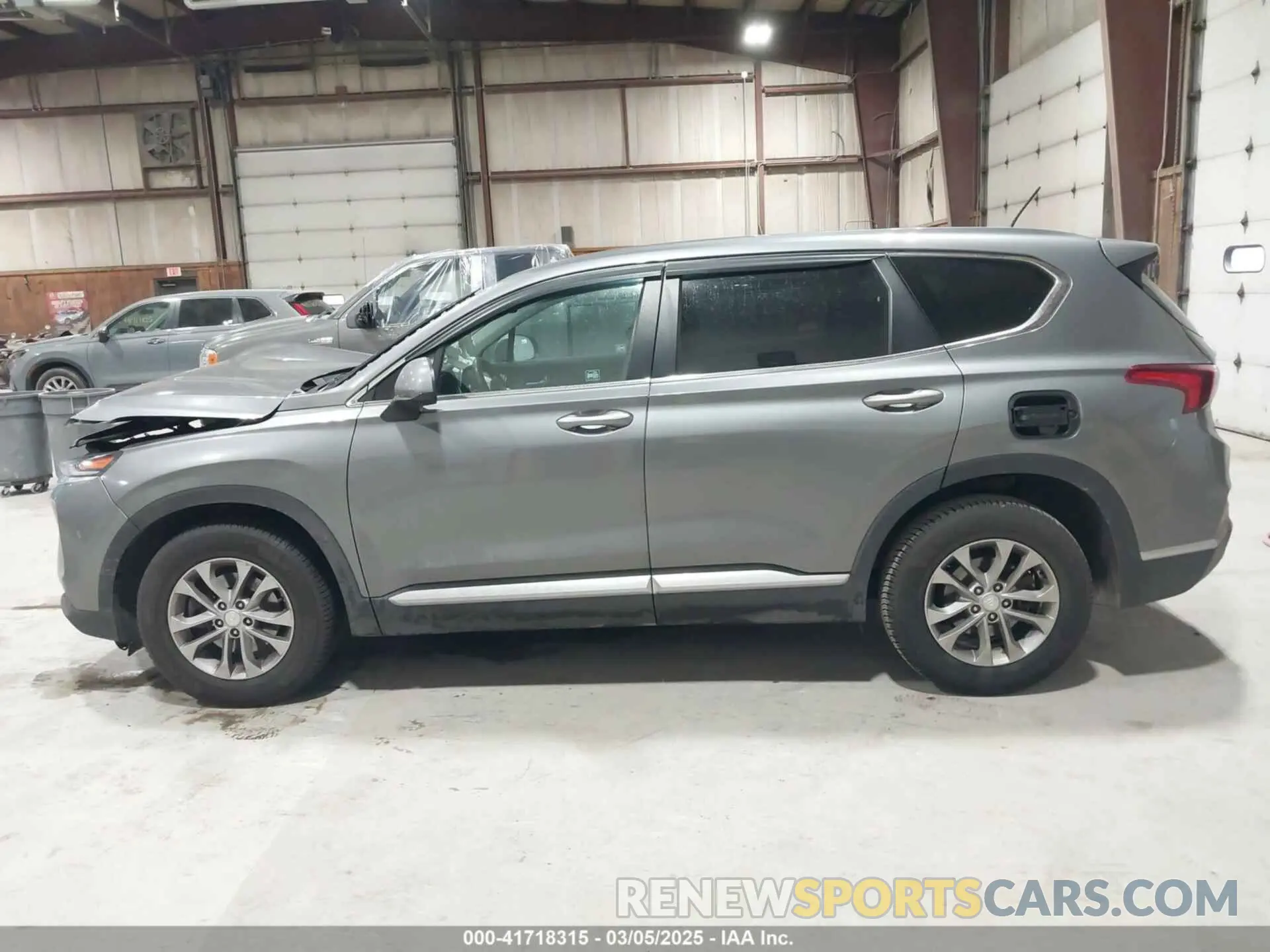 13 fotografías del automóvil dañado 5NMS2CAD9KH116189 HYUNDAI SANTA FE 2019