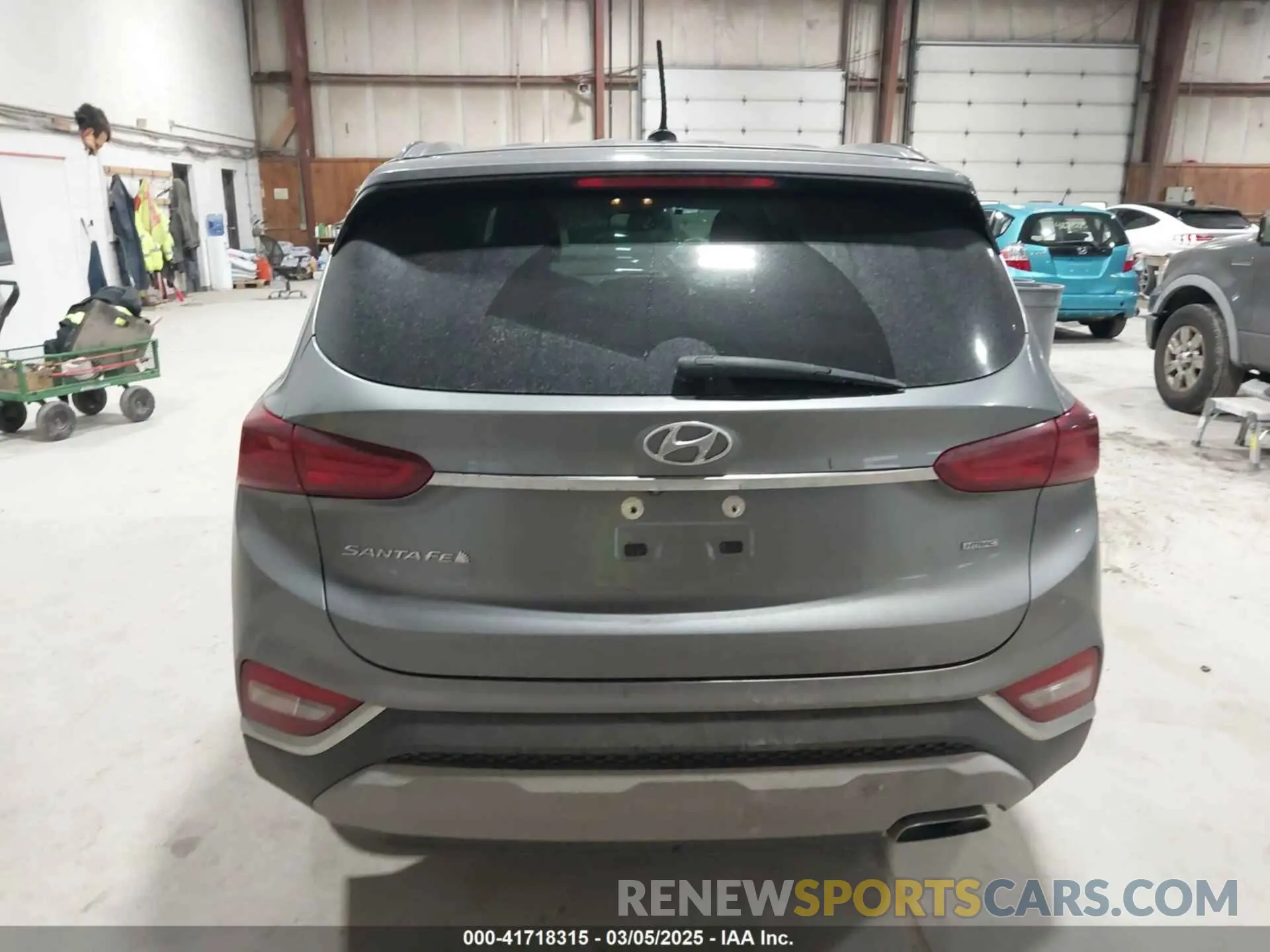 15 fotografías del automóvil dañado 5NMS2CAD9KH116189 HYUNDAI SANTA FE 2019
