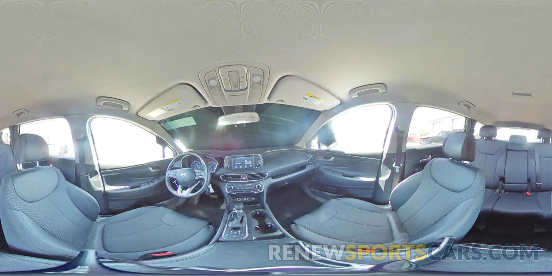 15 fotografías del automóvil dañado 5NMS2CAD9KH119190 HYUNDAI SANTA FE 2019