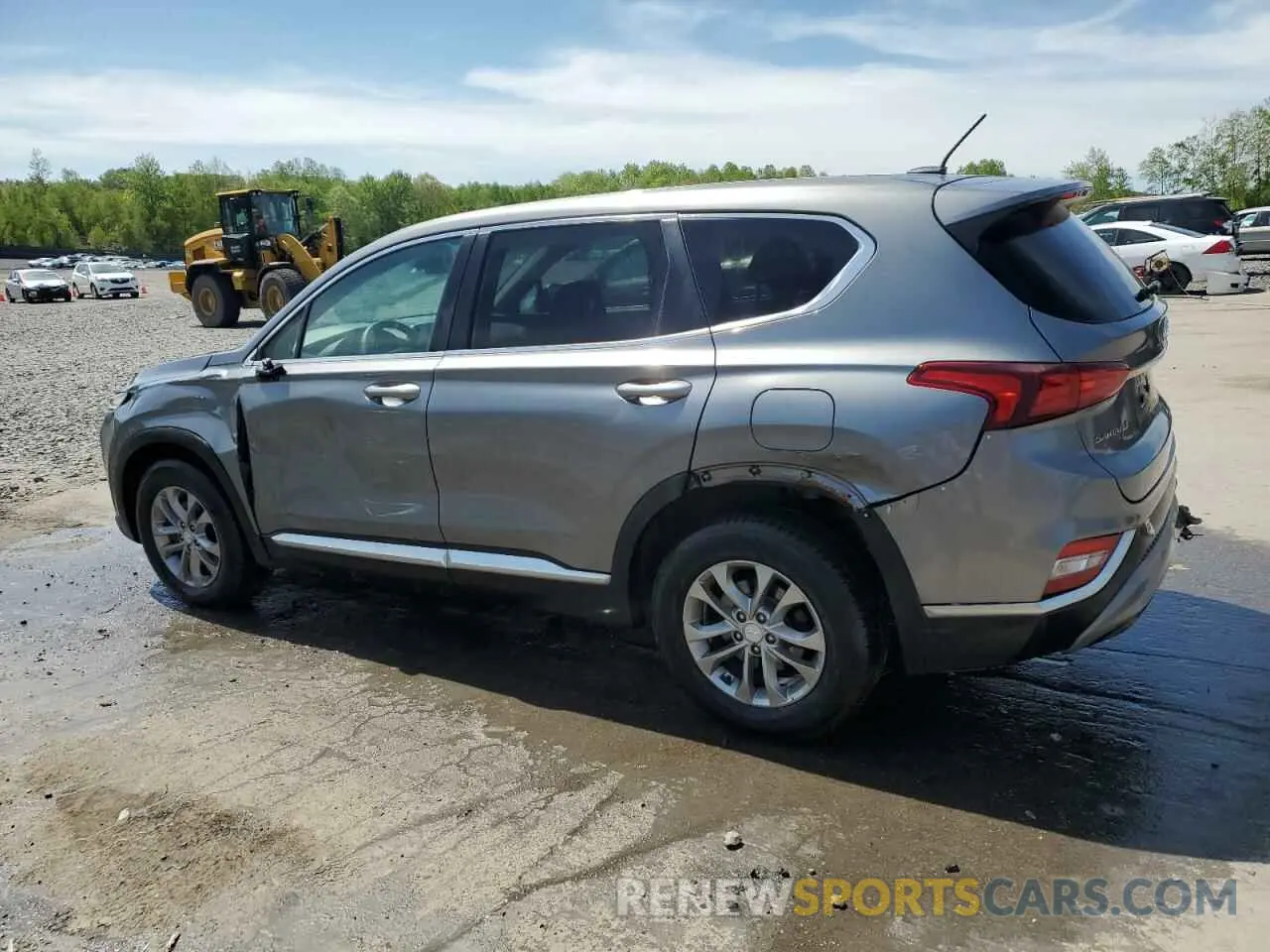 2 fotografías del automóvil dañado 5NMS2CAD9KH119190 HYUNDAI SANTA FE 2019