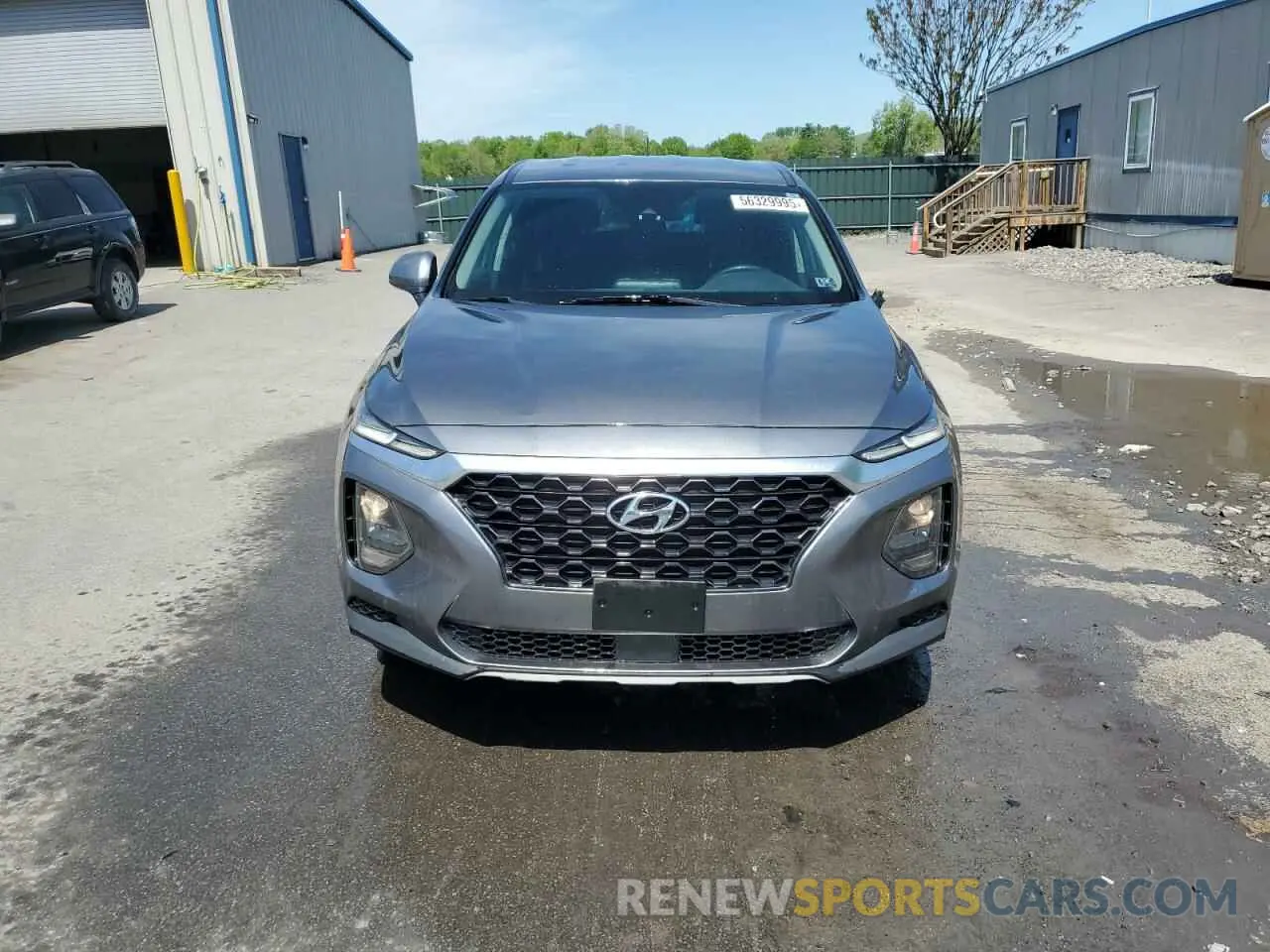 5 fotografías del automóvil dañado 5NMS2CAD9KH119190 HYUNDAI SANTA FE 2019