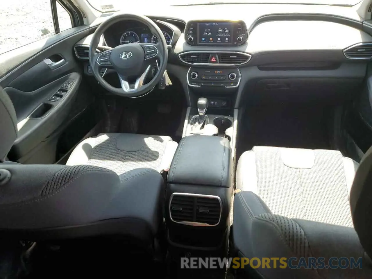 8 fotografías del automóvil dañado 5NMS2CAD9KH119190 HYUNDAI SANTA FE 2019